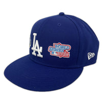 キャップ LA Dodgers 刺繍 Baseball CAP ネイビー