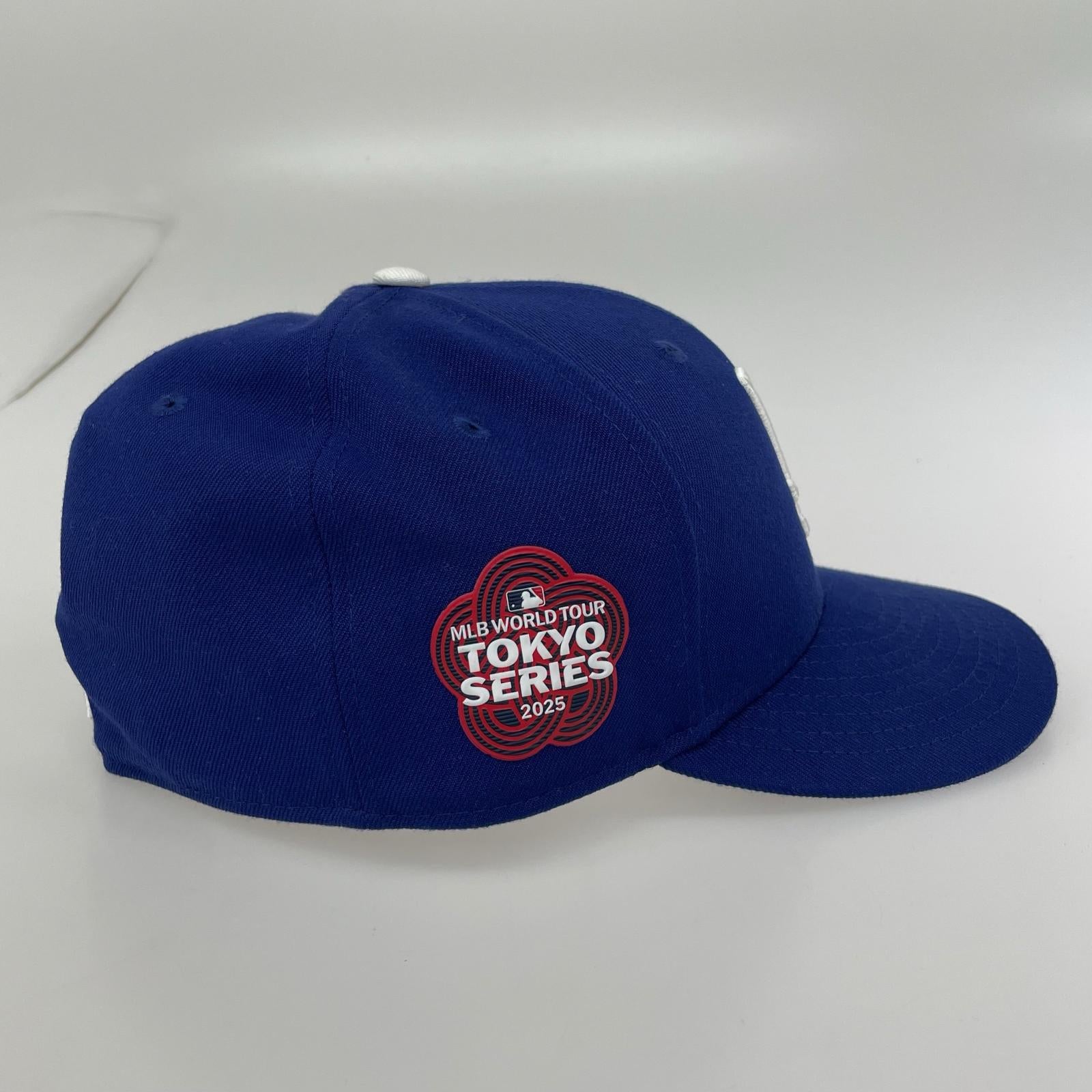 キャップ LA Dodgers 刺繍 Baseball CAP ネイビー