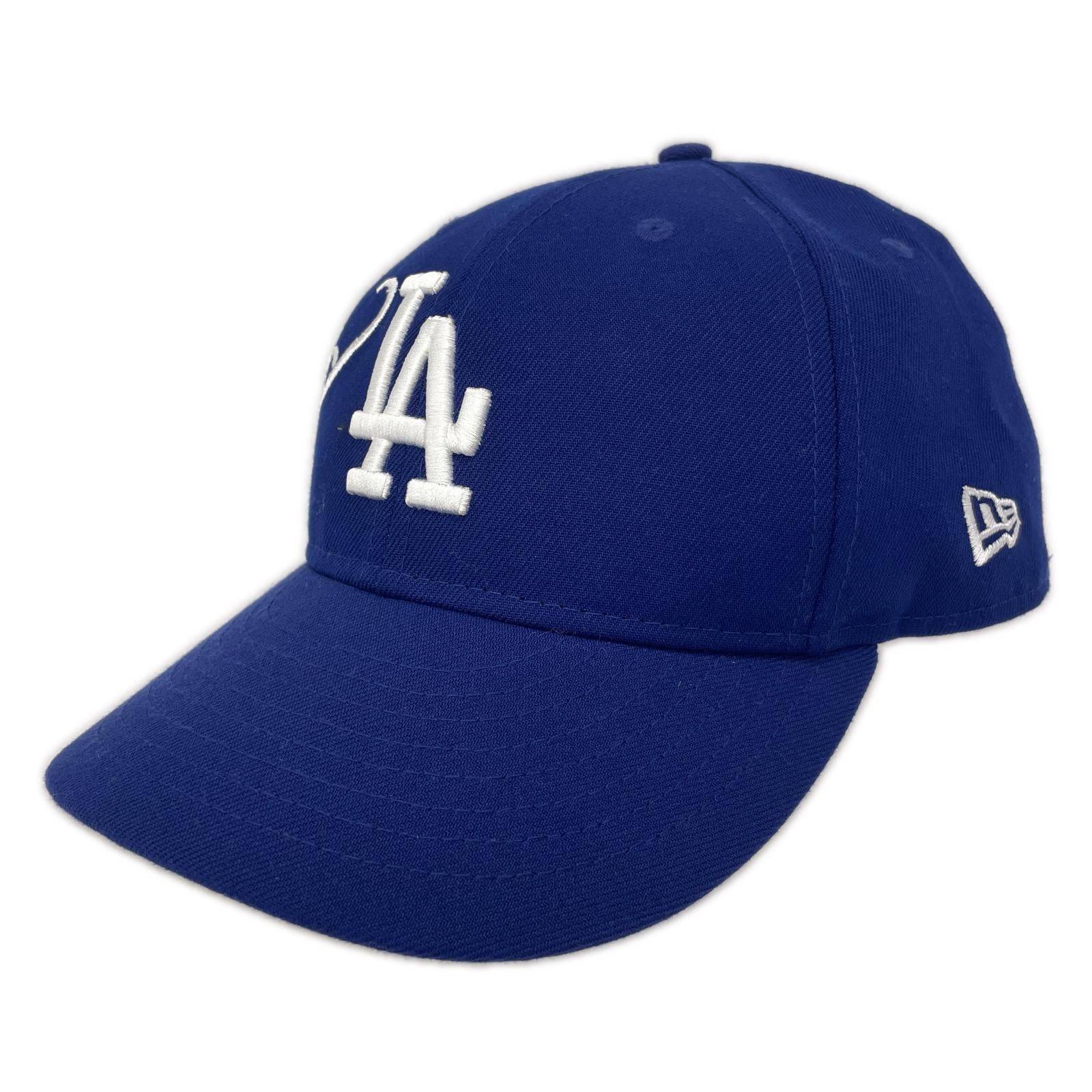 キャップ LA Dodgers 刺繍 Baseball CAP ネイビー