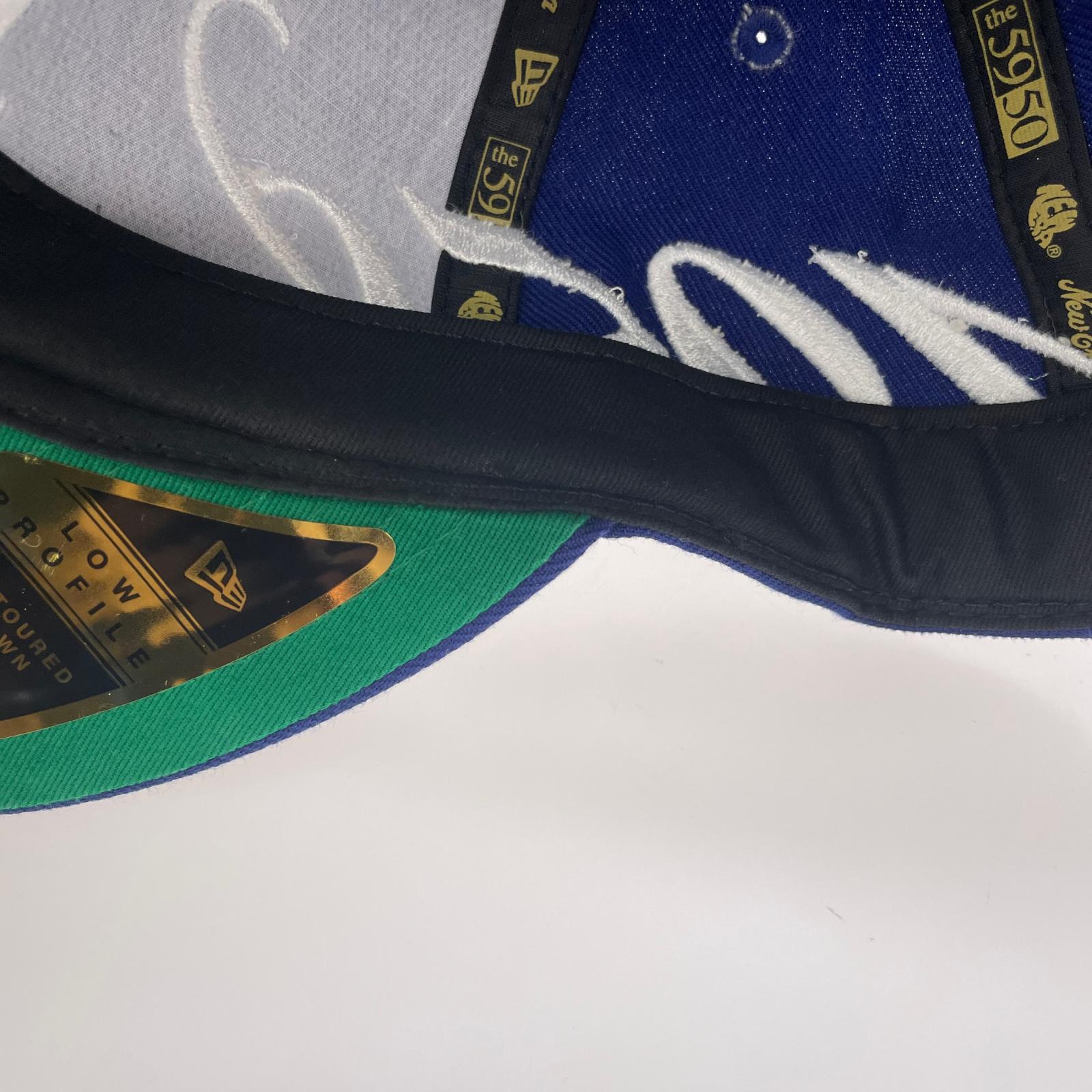 キャップ LA Dodgers 刺繍 Baseball CAP ネイビー