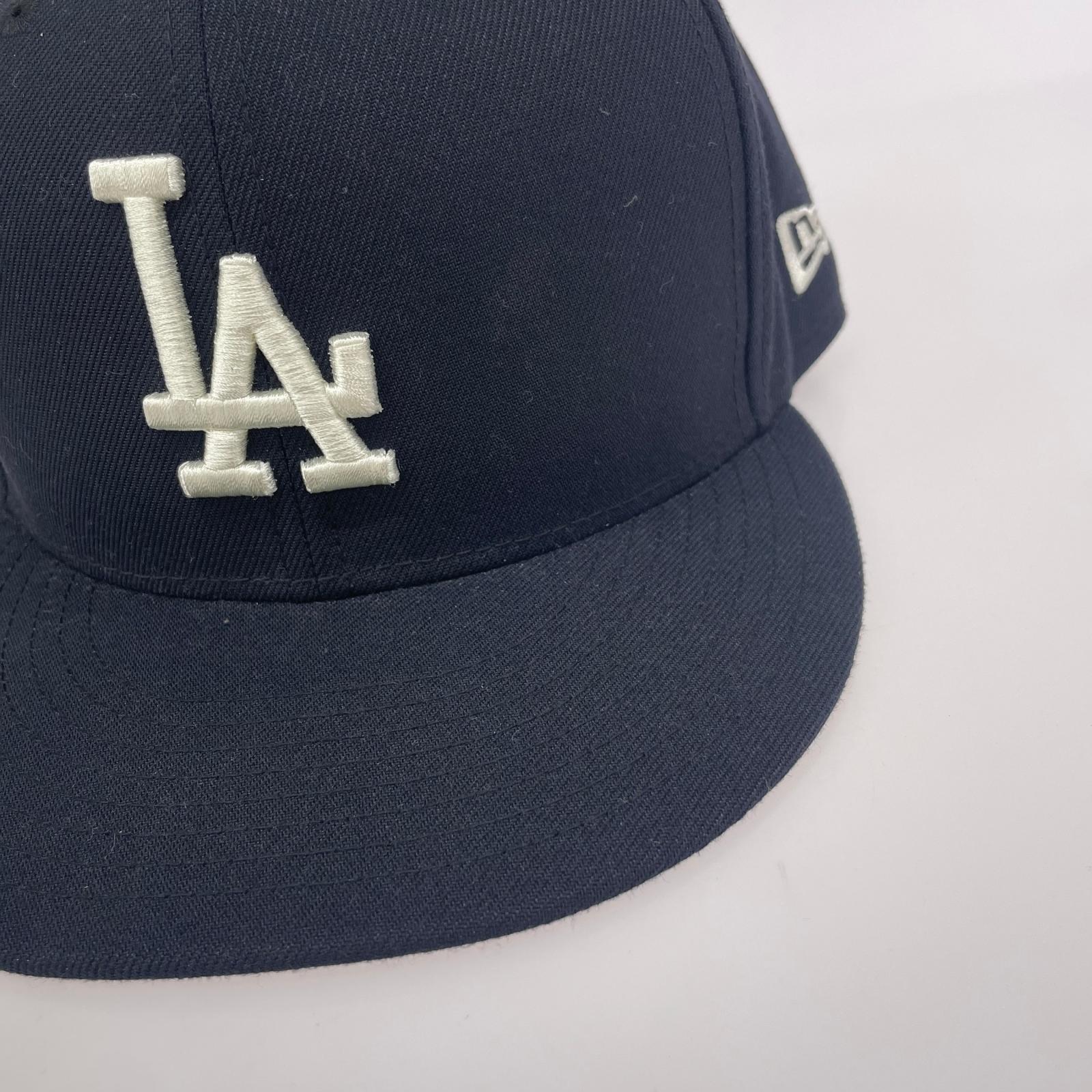 キャップ LA Dodgers 刺繍 Baseball CAP ブラック