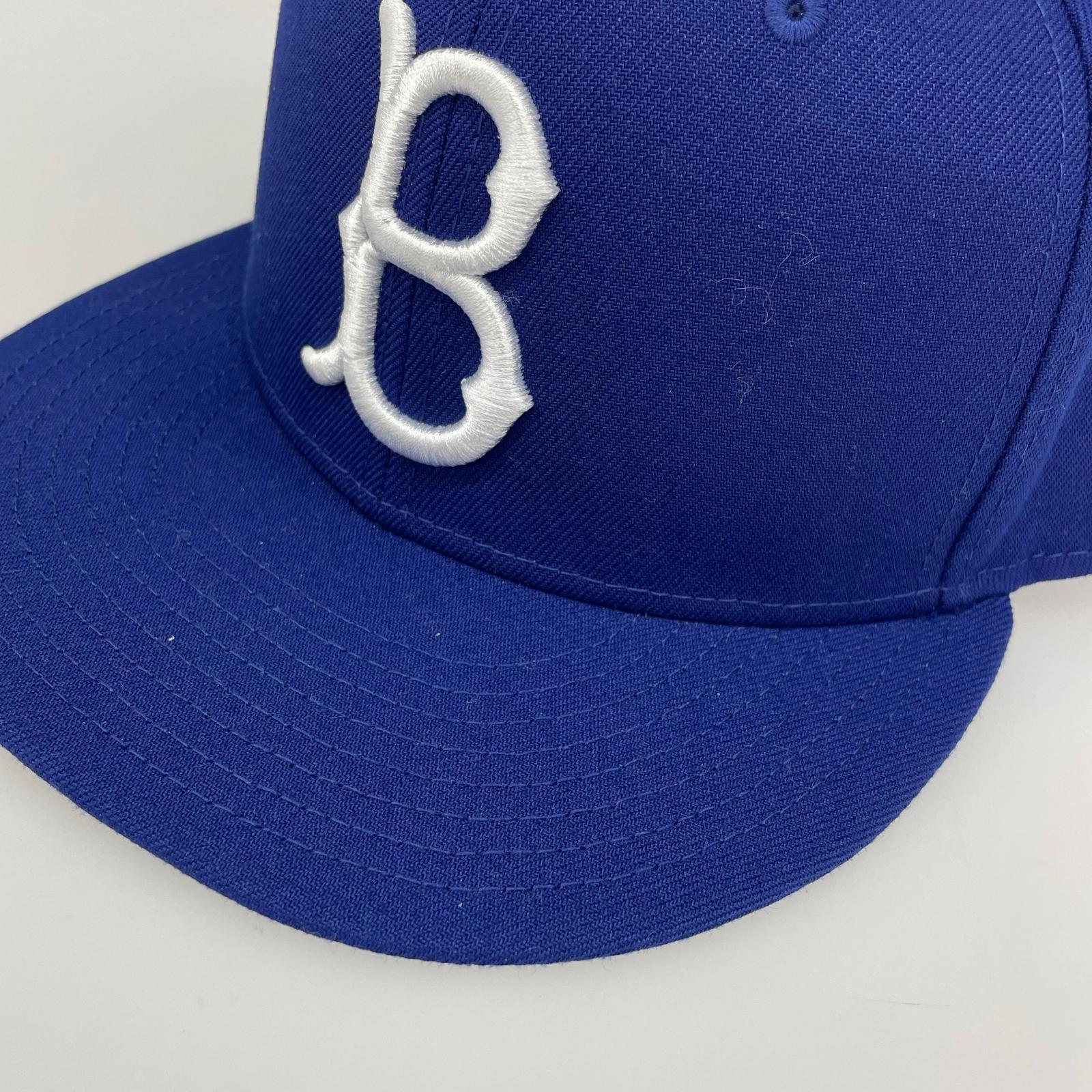 キャップ LA Dodgers 刺繍 Baseball CAP ネイビー