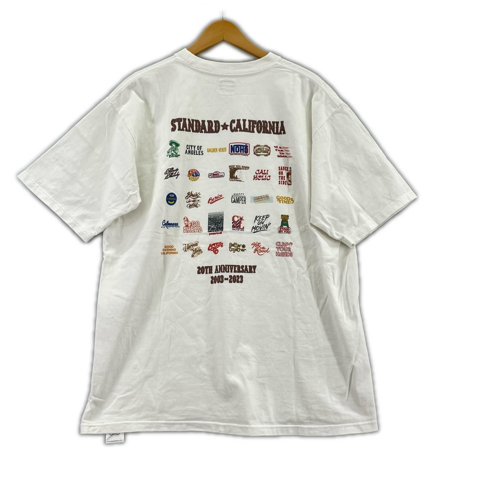 半袖Tシャツ 20th ANNIVERSARY 白 L ホワイト