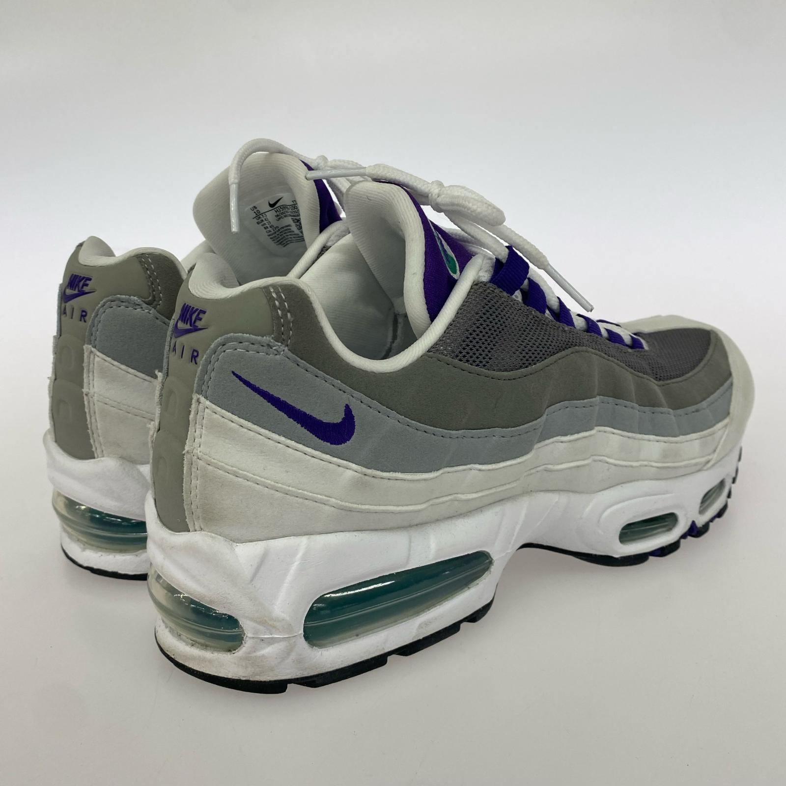 スニーカー AIR MAX 95 BIG BUBBLE "GRAPE" 27cm 27cm (US9 UK8 1/2 EU44) グレー