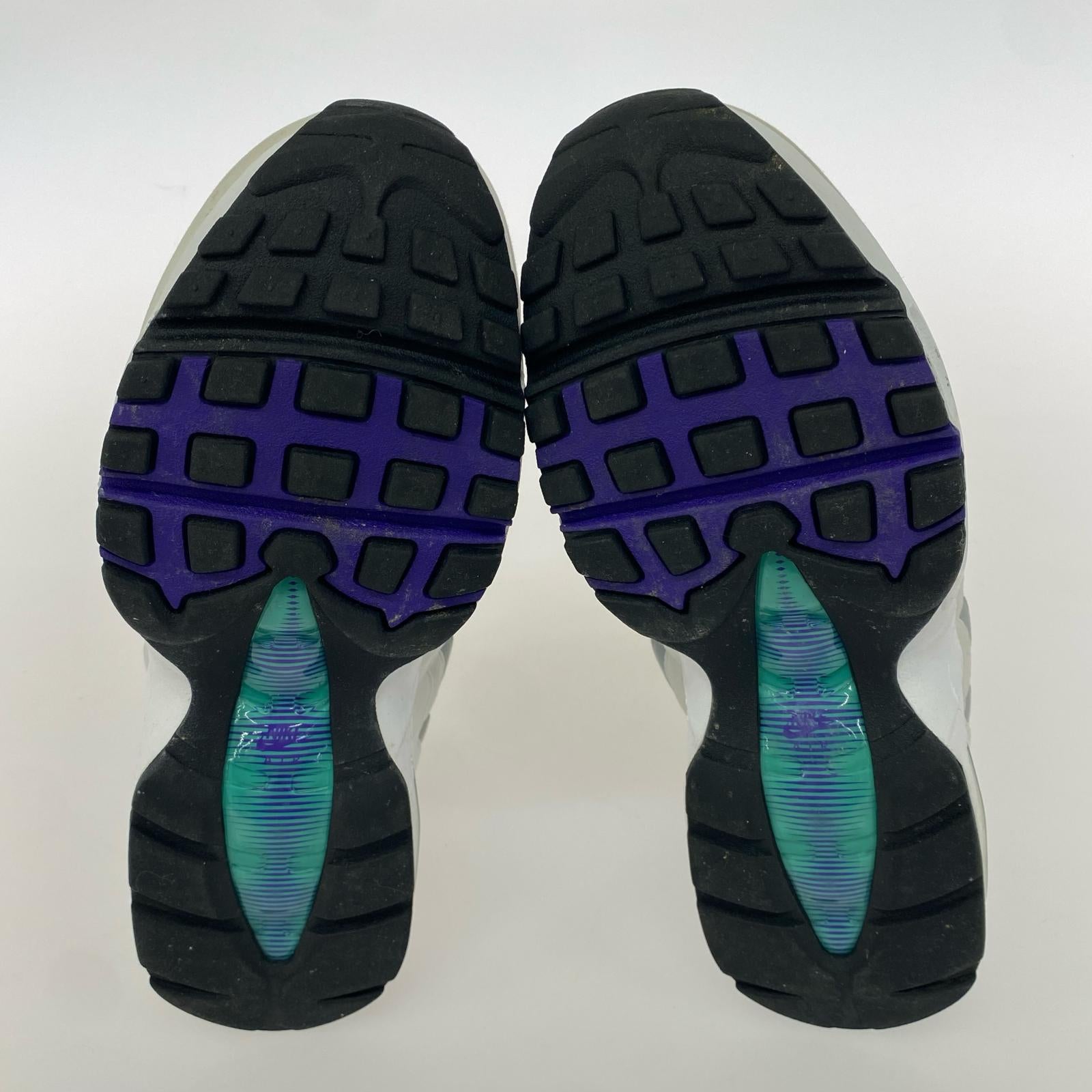 スニーカー AIR MAX 95 BIG BUBBLE "GRAPE" 27cm 27cm (US9 UK8 1/2 EU44) グレー