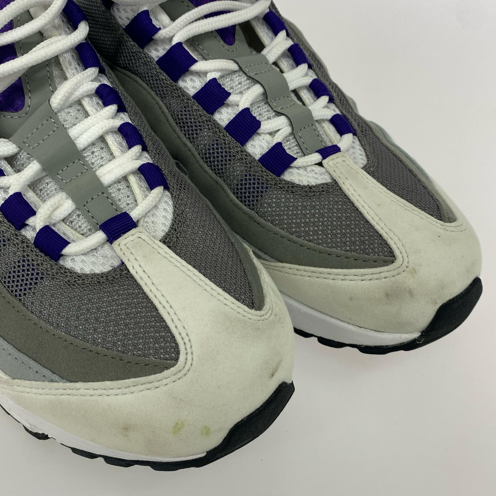 スニーカー AIR MAX 95 BIG BUBBLE "GRAPE" 27cm 27cm (US9 UK8 1/2 EU44) グレー