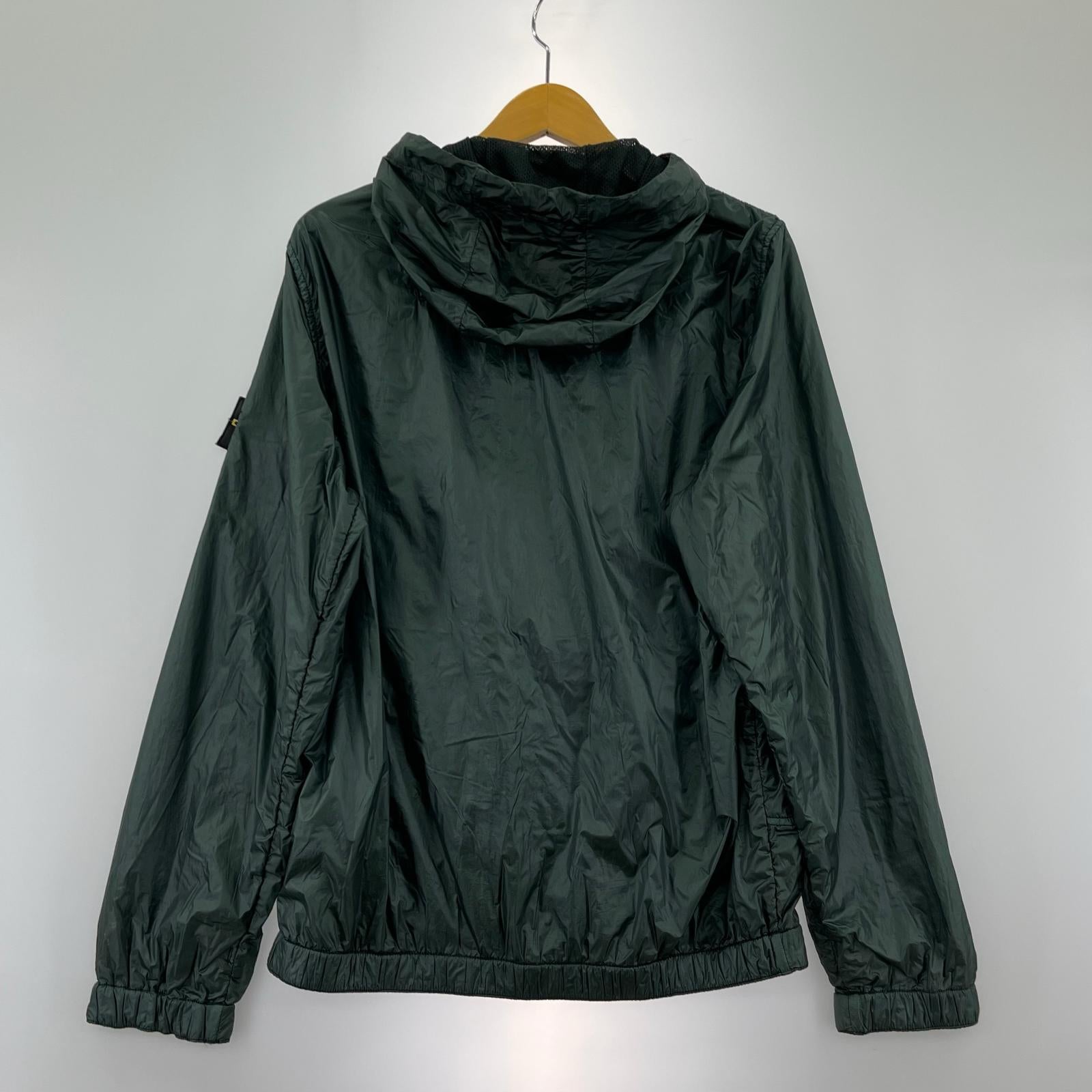 ジャケット ナイロンフーディーパーカー GRN (S) S グリーン
