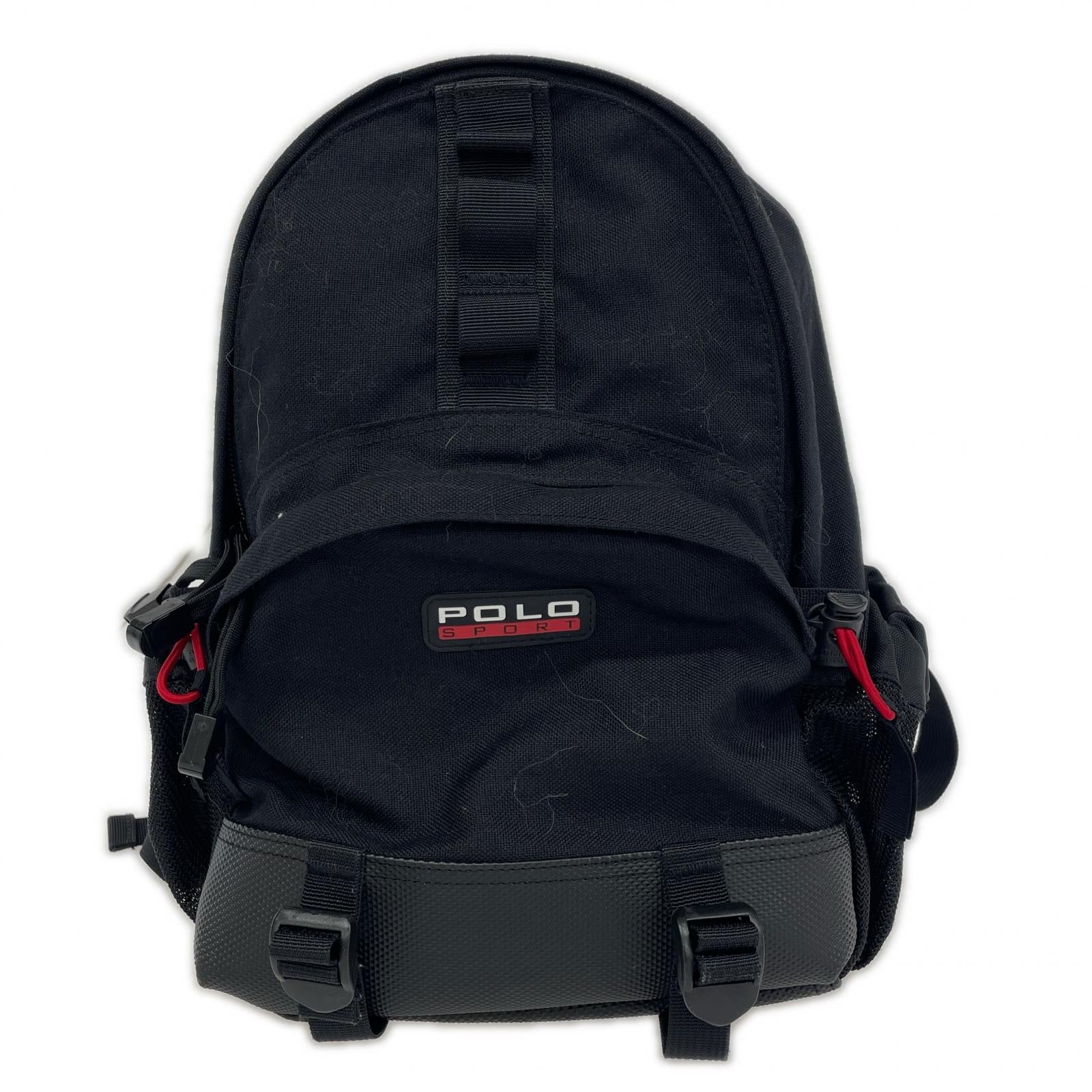 リュック・デイパック POLO SPORT/ミニリュック/黒 ブラック