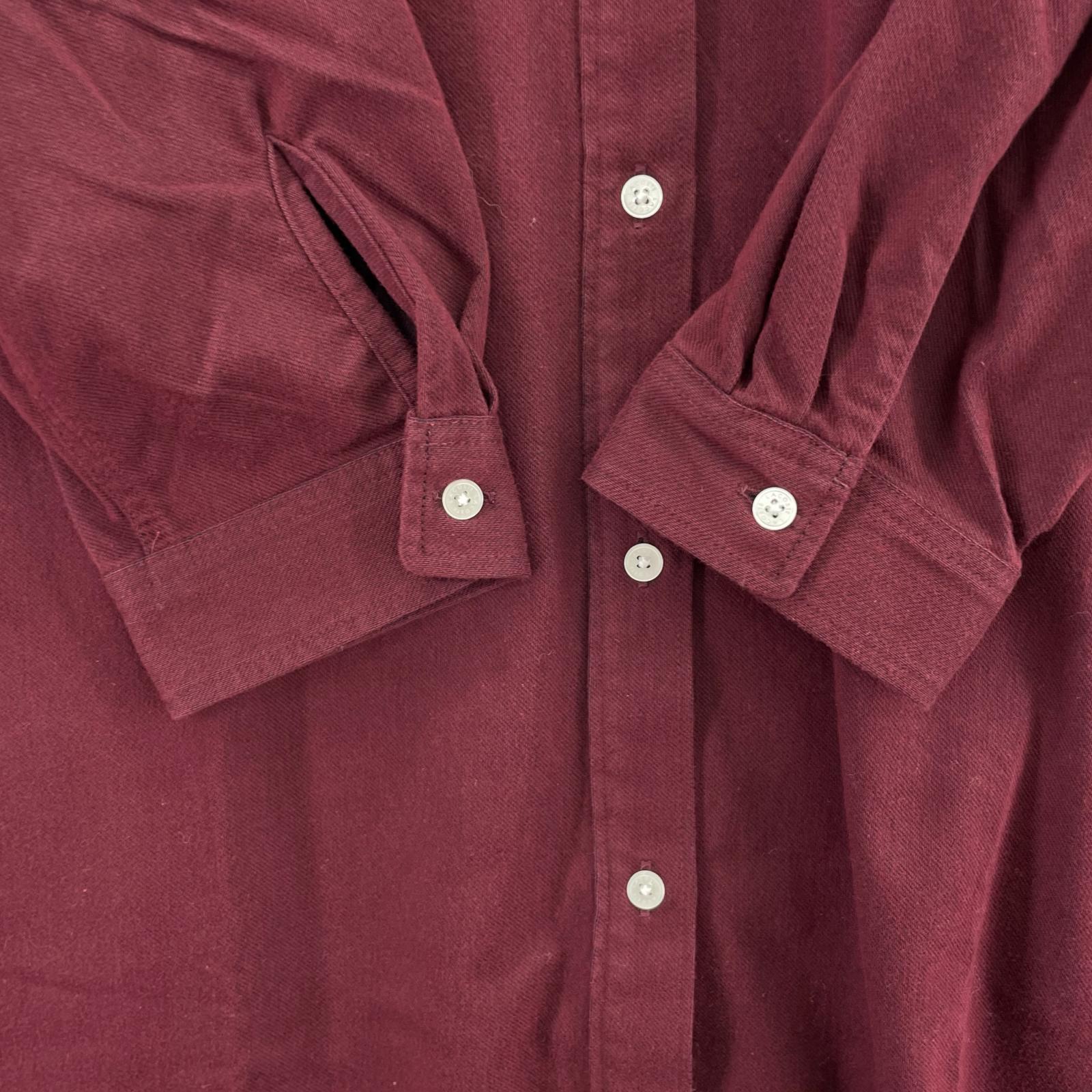 ワンピース LACOSTE シャツワンピース 38 ボルドー 38