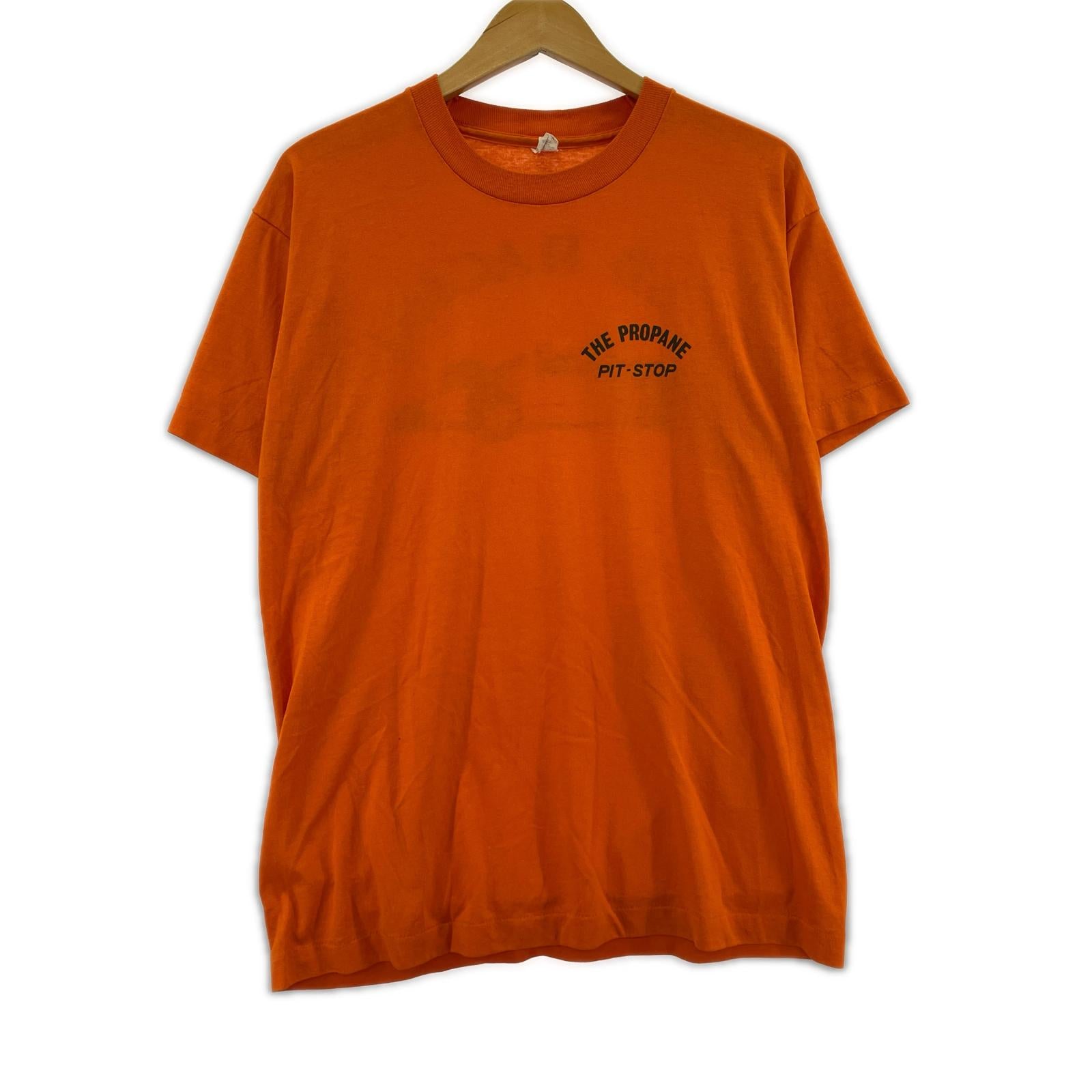 半袖Tシャツ THE PROPANE PIT-STOP Tシャツ オレンジ (XL) オレンジ