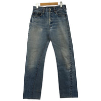 デニムパンツ Levi's 裏ボタン6 66後期 501 ブルー