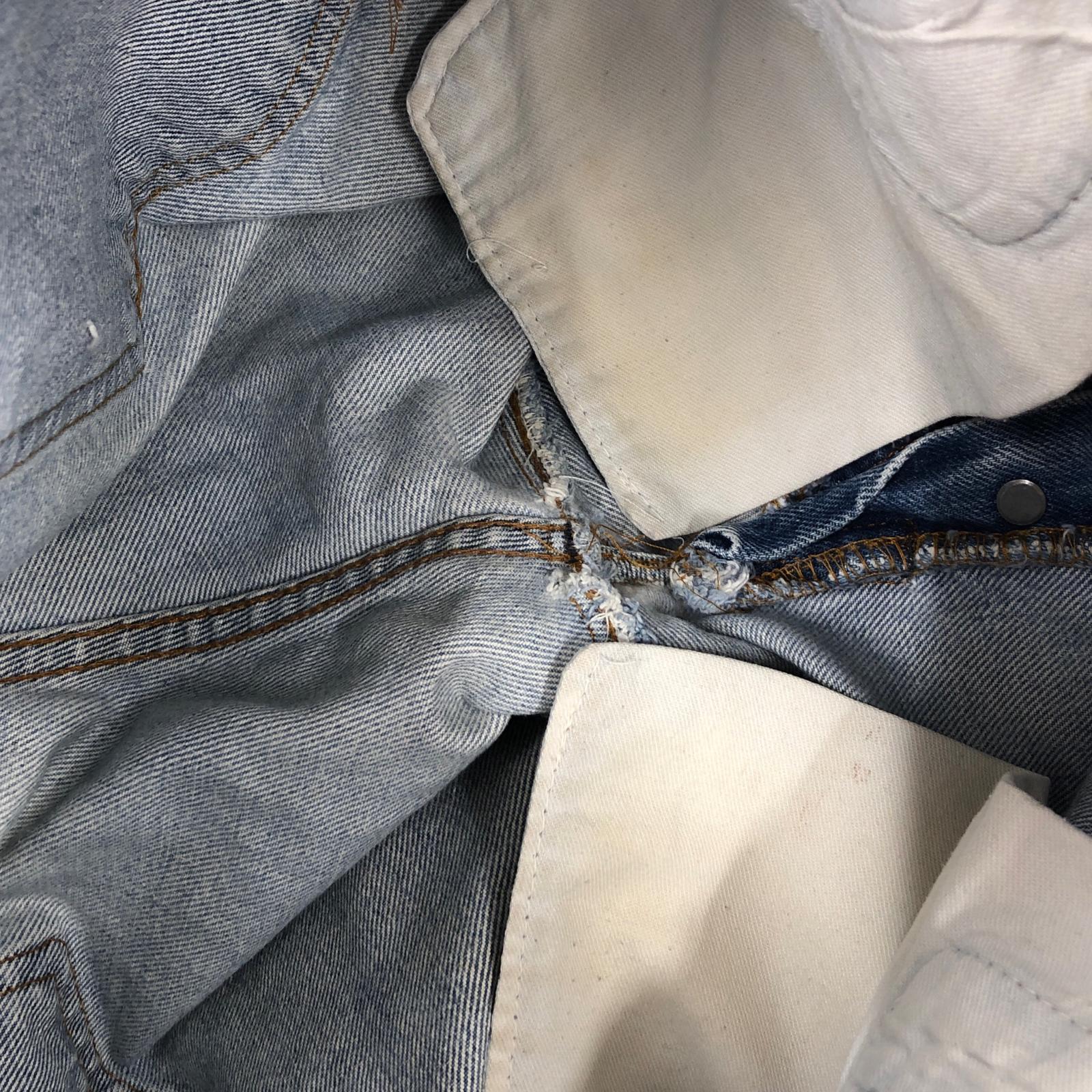 デニムパンツ Levi's 裏ボタン6 66後期 501 ブルー