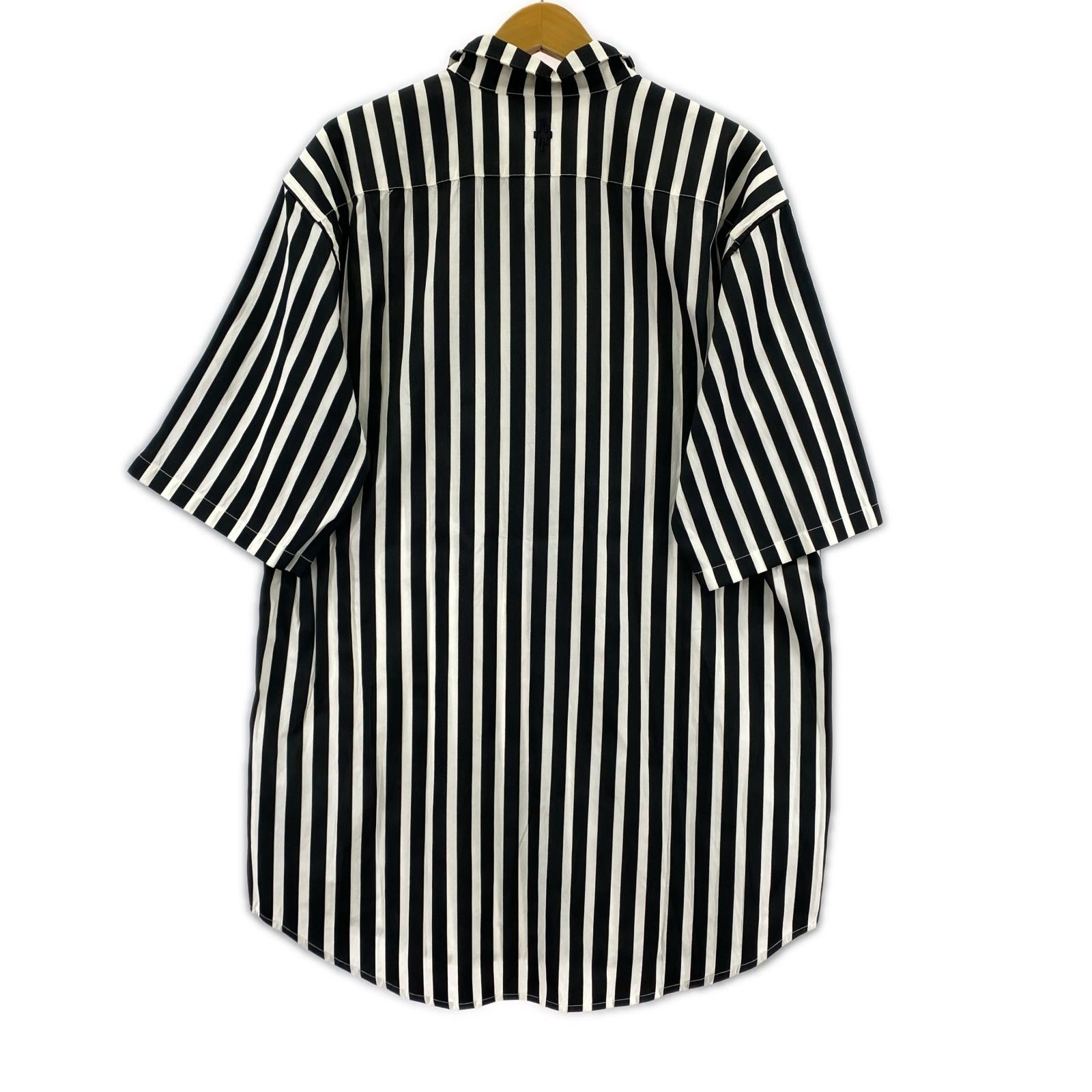 半袖シャツ MARCELO BURLON Confidencial ストライプシャツ (M) M