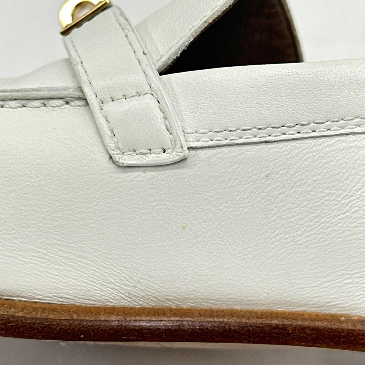 HERMES DESTIN LOAFER 白 (37)
