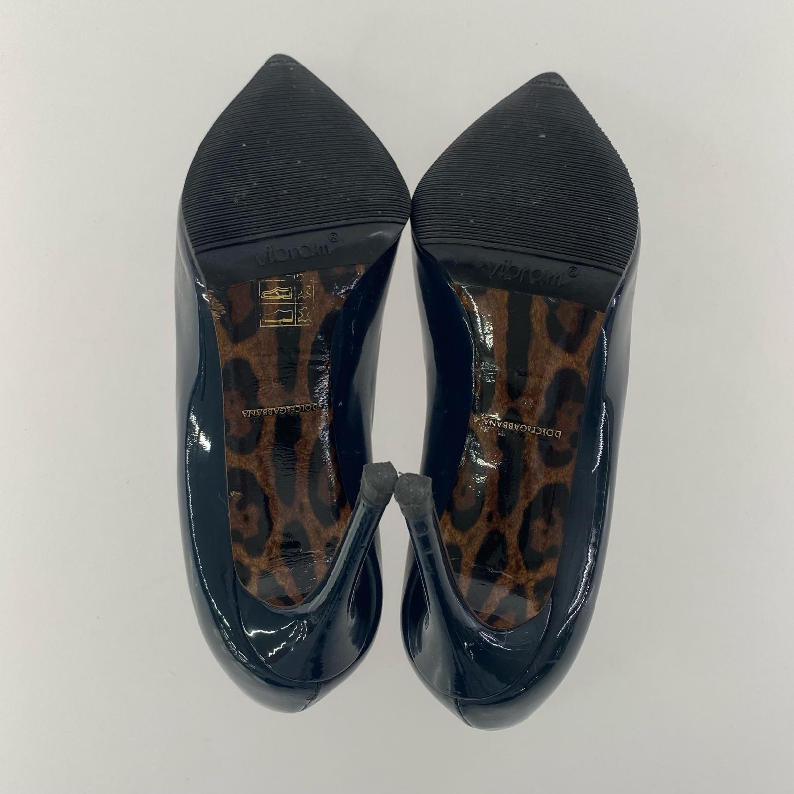 パンプス DOLCE&GABBANA ハイヒールパンプス (36) 36 ネイビー