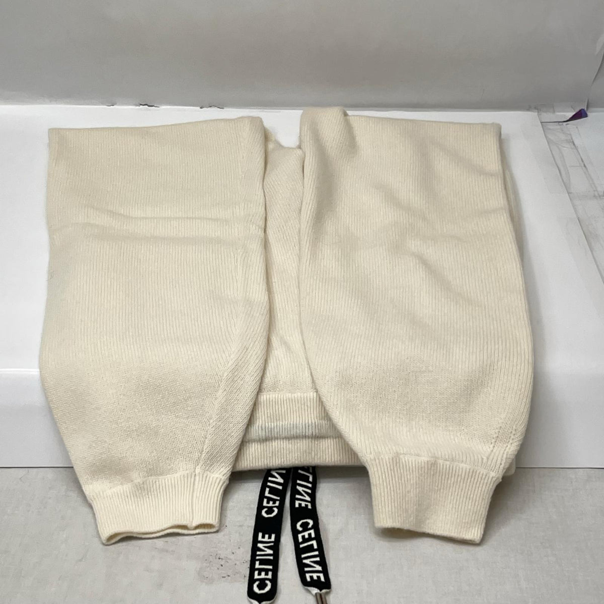 CELINE CASHMERE WOOL JOGGERS SS