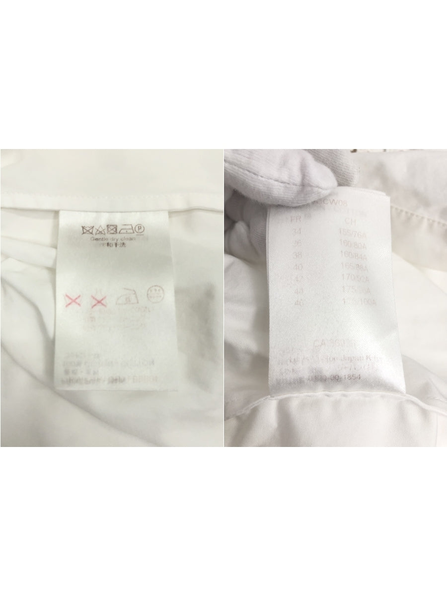 LV モノグラムレース ブラウス 白 (34)