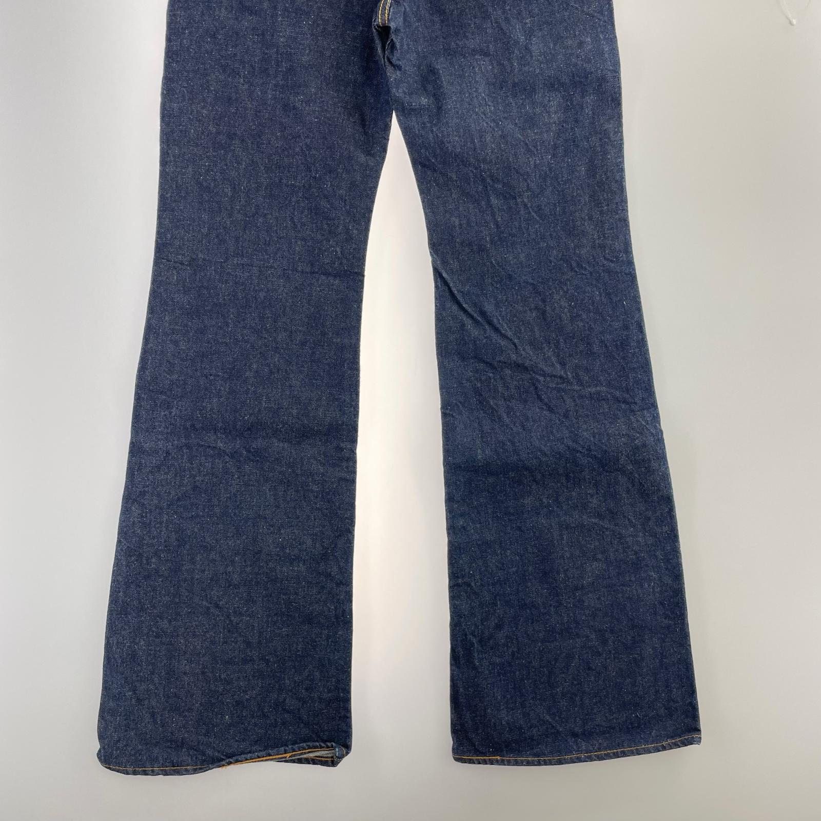 デニムパンツ 70s BIGSTONE フレア W31 31 ブルー