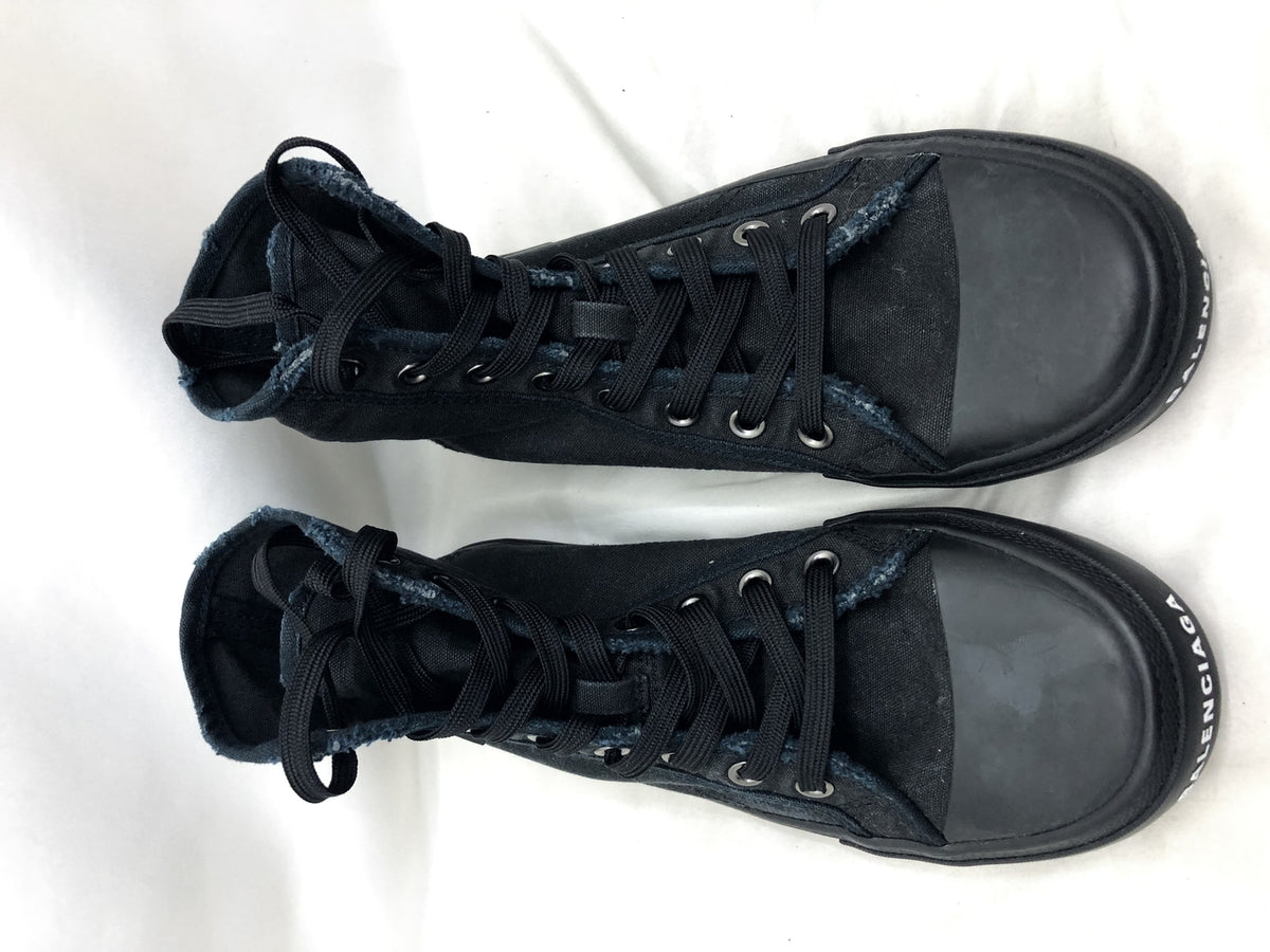BALENCIAGA ハイカットスニーカー 黒 27㎝