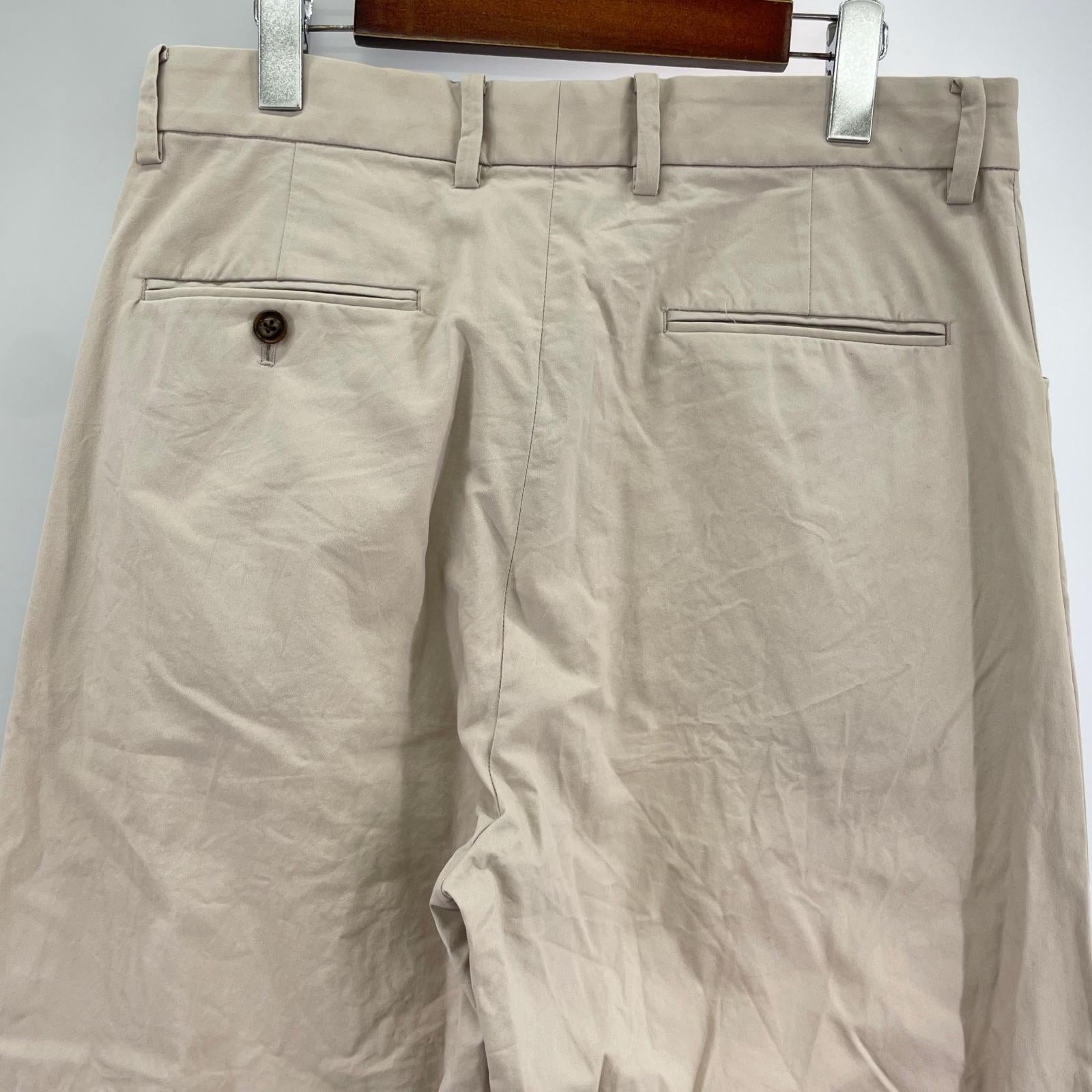 パンツ NASHIJI COTTON / BELTED WIDE PANTS 2 2 ベージュ