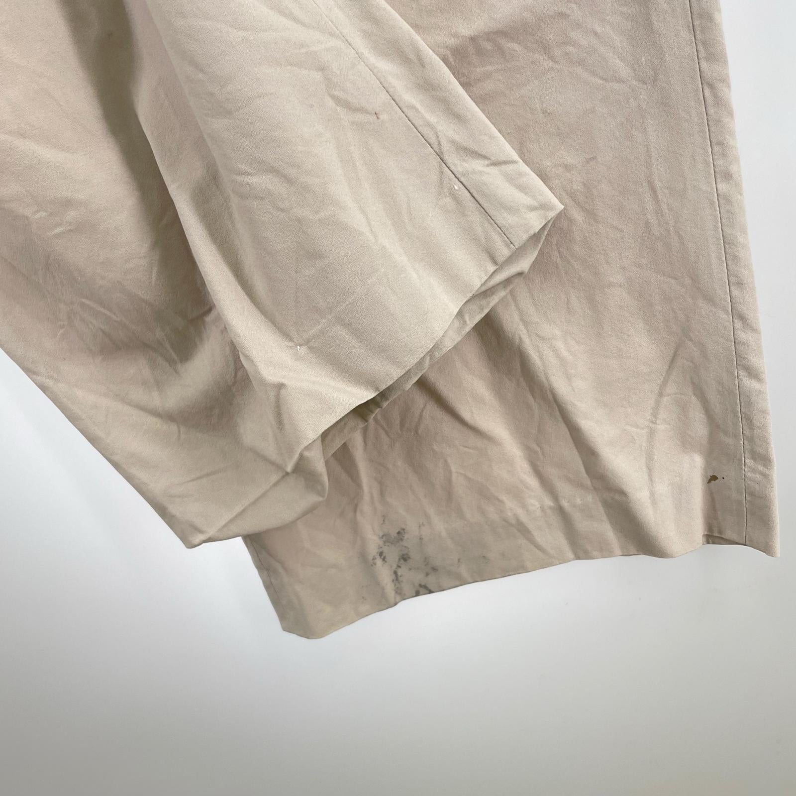 パンツ NASHIJI COTTON / BELTED WIDE PANTS 2 2 ベージュ