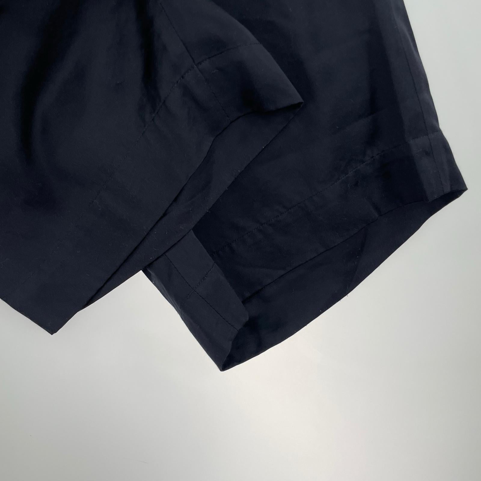 ショートパンツ MAISON FLANEUR ショートパンツ 44 ネイビー 44 ネイビー