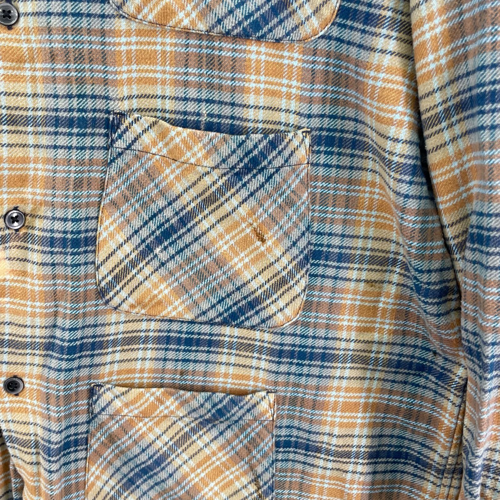 長袖シャツ 6 Pocket Shirt -Twill Plaid L L
