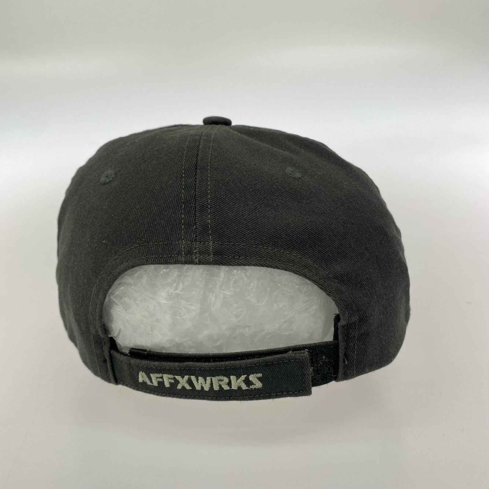 キャップ AFFXWRKS キャップ チャコールグレー ブラック
