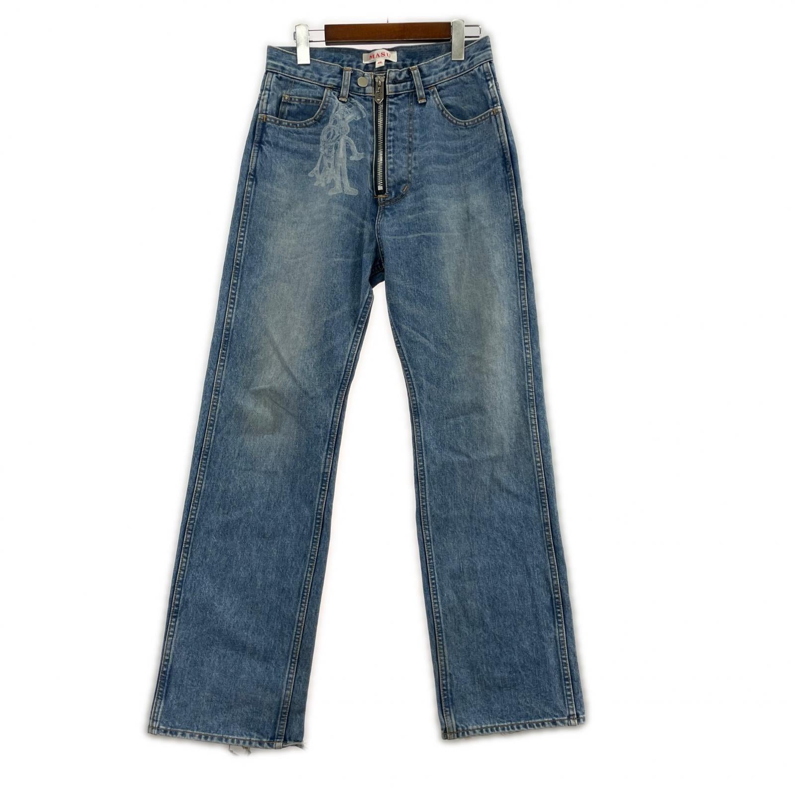 デニムパンツ "MASUBOYS" STRAIGHT JEANS (44) 44 ブルー