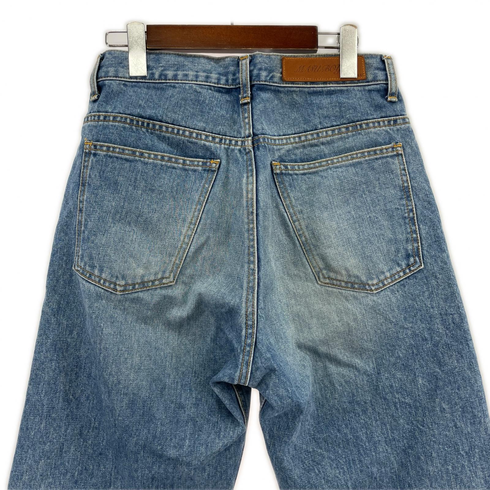 デニムパンツ "MASUBOYS" STRAIGHT JEANS (44) 44 ブルー