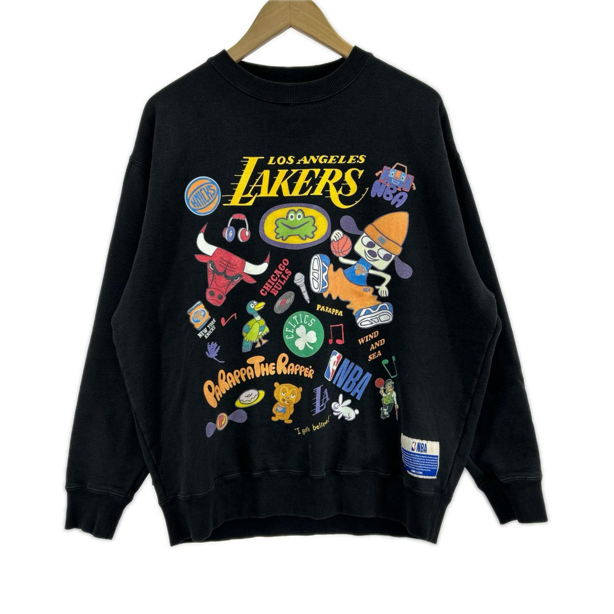 スウェット ×NBA BLK S S ブラック