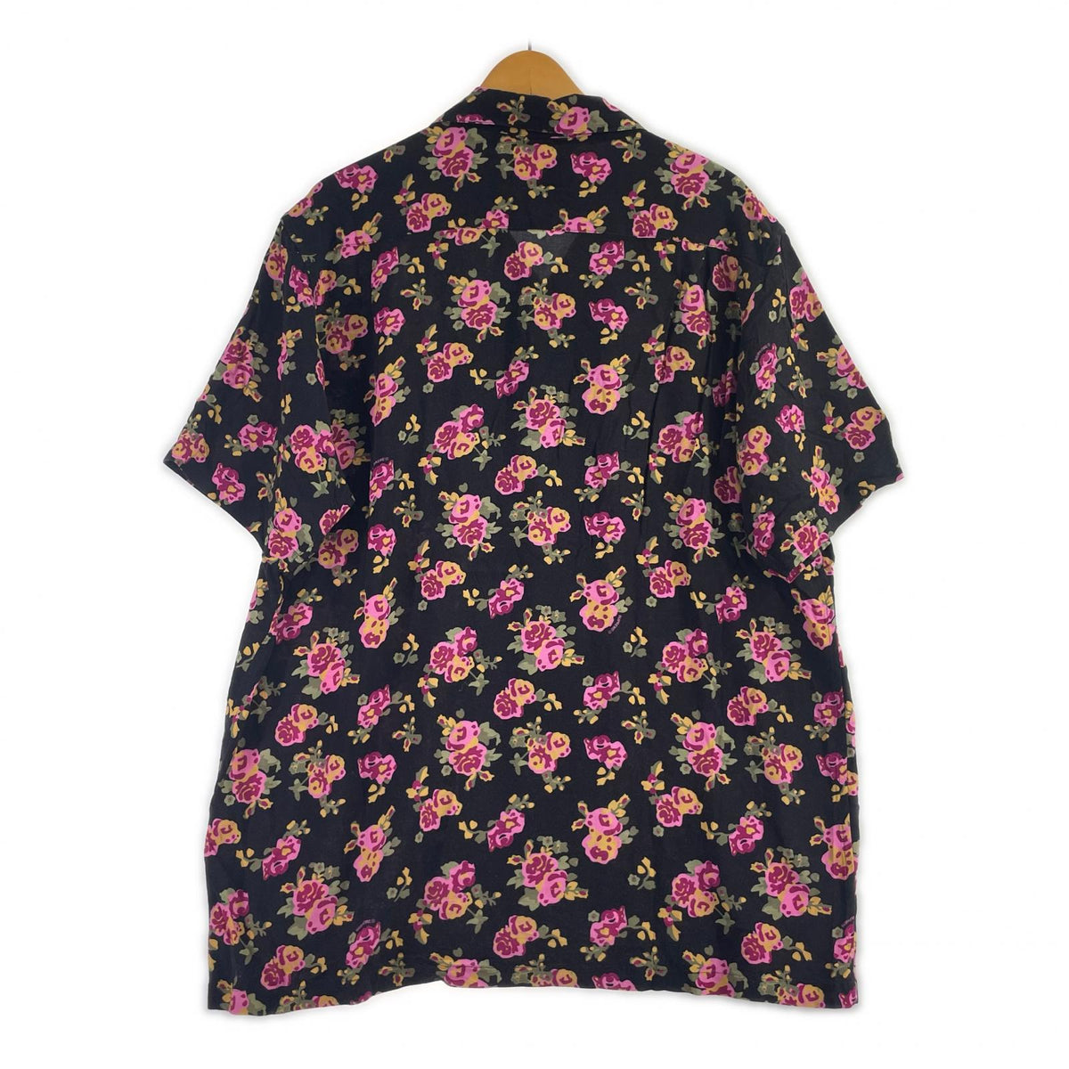 半袖シャツ Supreme Floral Rayon S/S Shirt L 黒 L