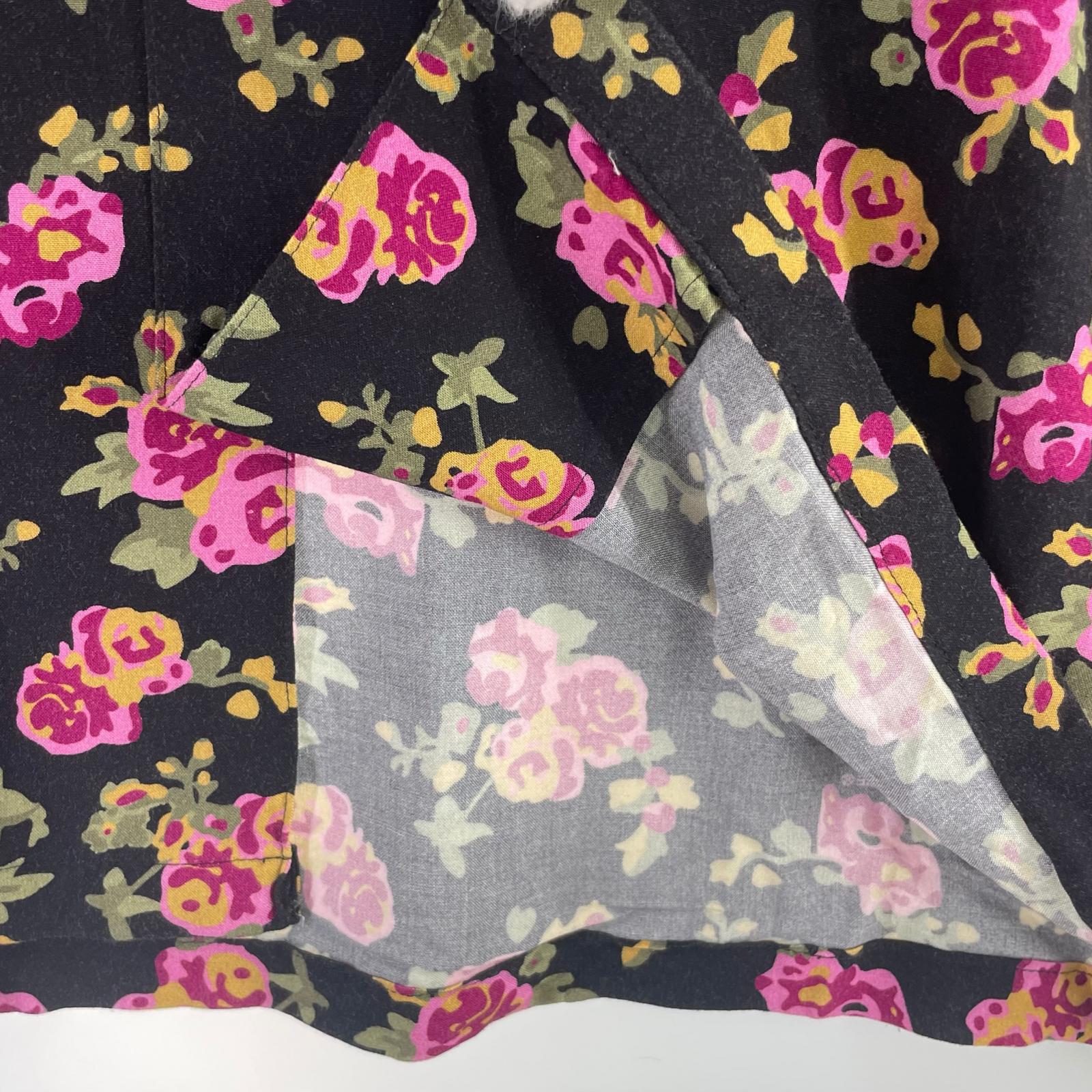 半袖シャツ Supreme Floral Rayon S/S Shirt L 黒 L