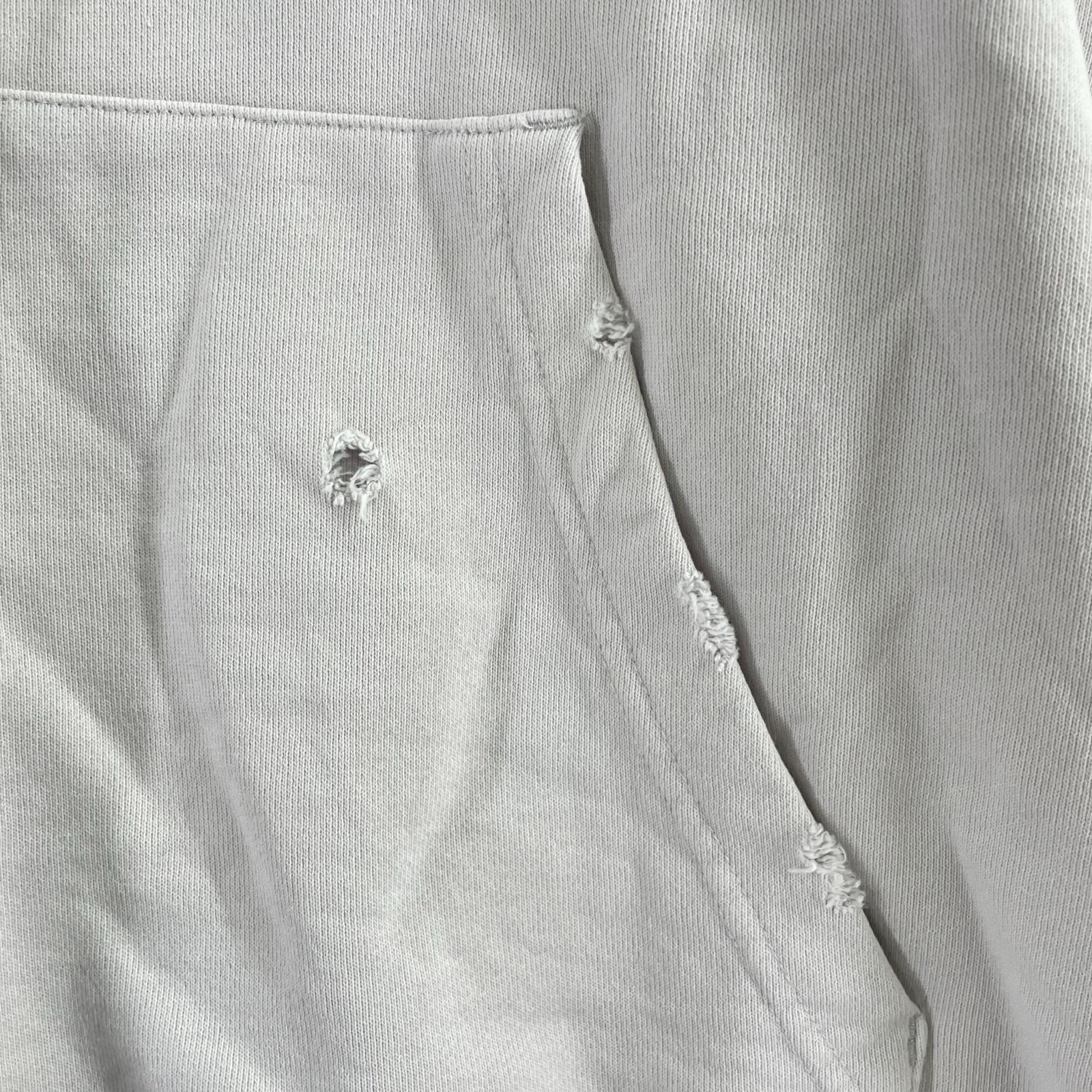 スウェット WS WASHED SWEAT CREWNECK XXL グレー