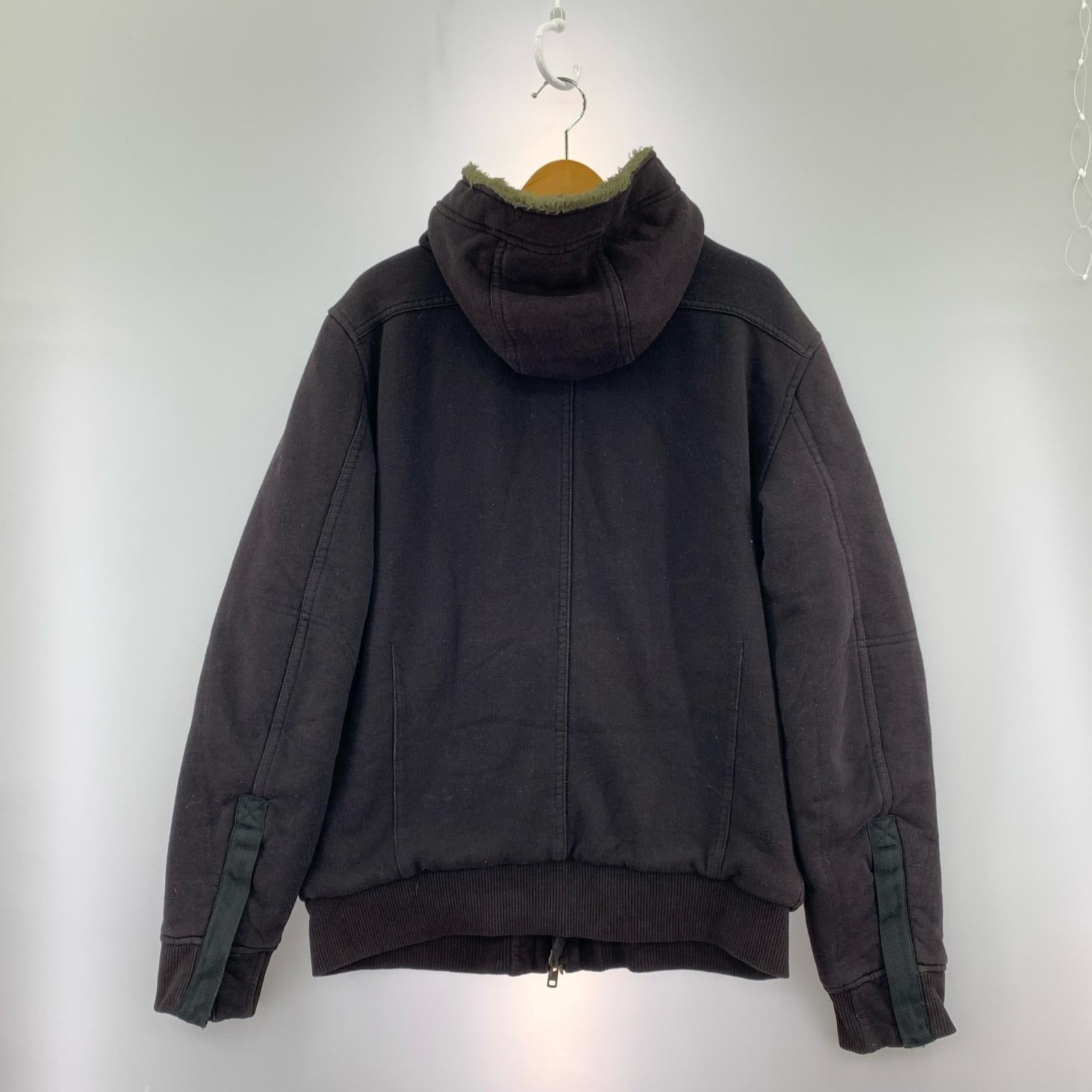 パーカー 裏ボア BLK XL ブラック