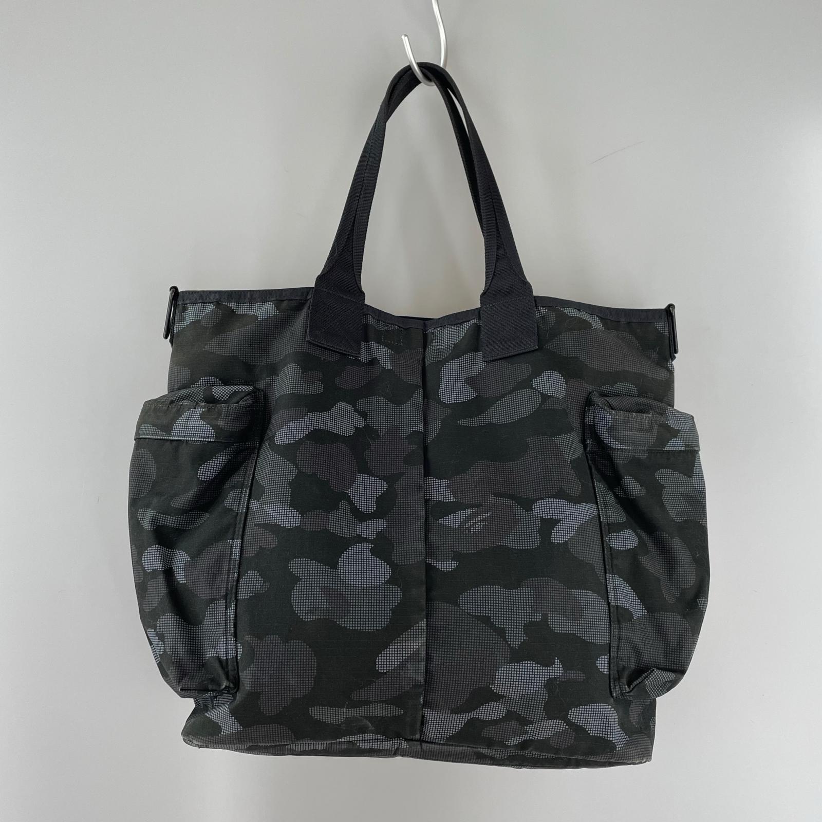 その他バッグ PORTER/CAMO TOTE BAG ブラック
