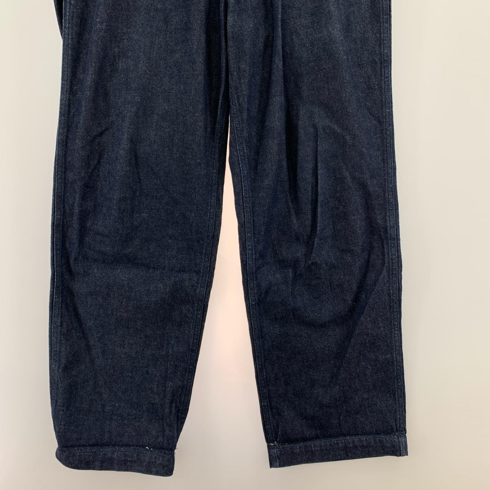 デニムパンツ ワイド IDG XS ブルー