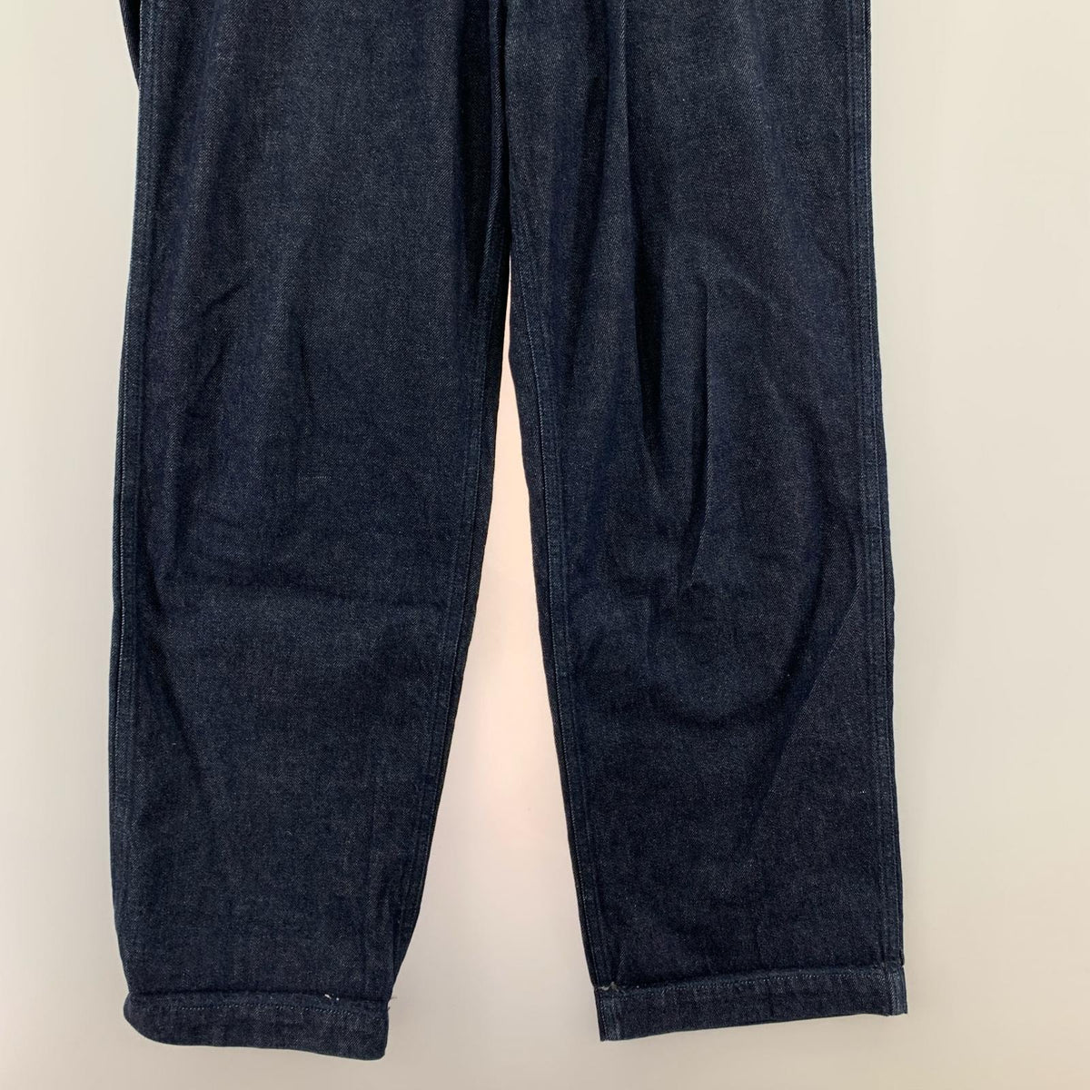 デニムパンツ ワイド IDG XS ブルー