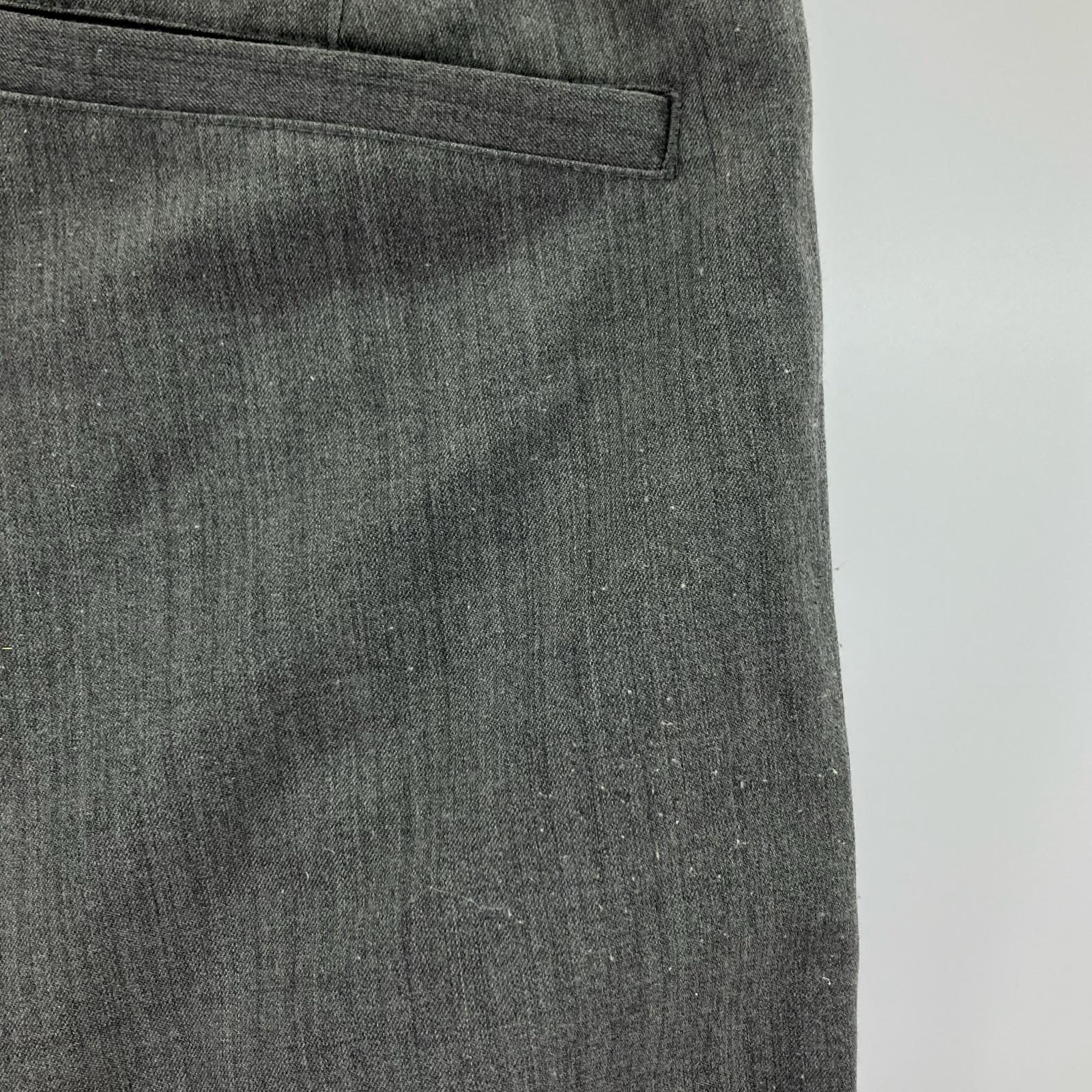 パンツ UNFOLLOW Wool poly loose Work Pants グレー 3 グレー