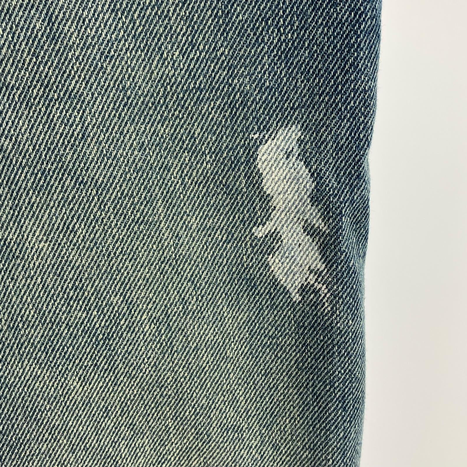 デニムパンツ BARE KNUCKLES Arthur Straight Leg Jeans 30 ブルー