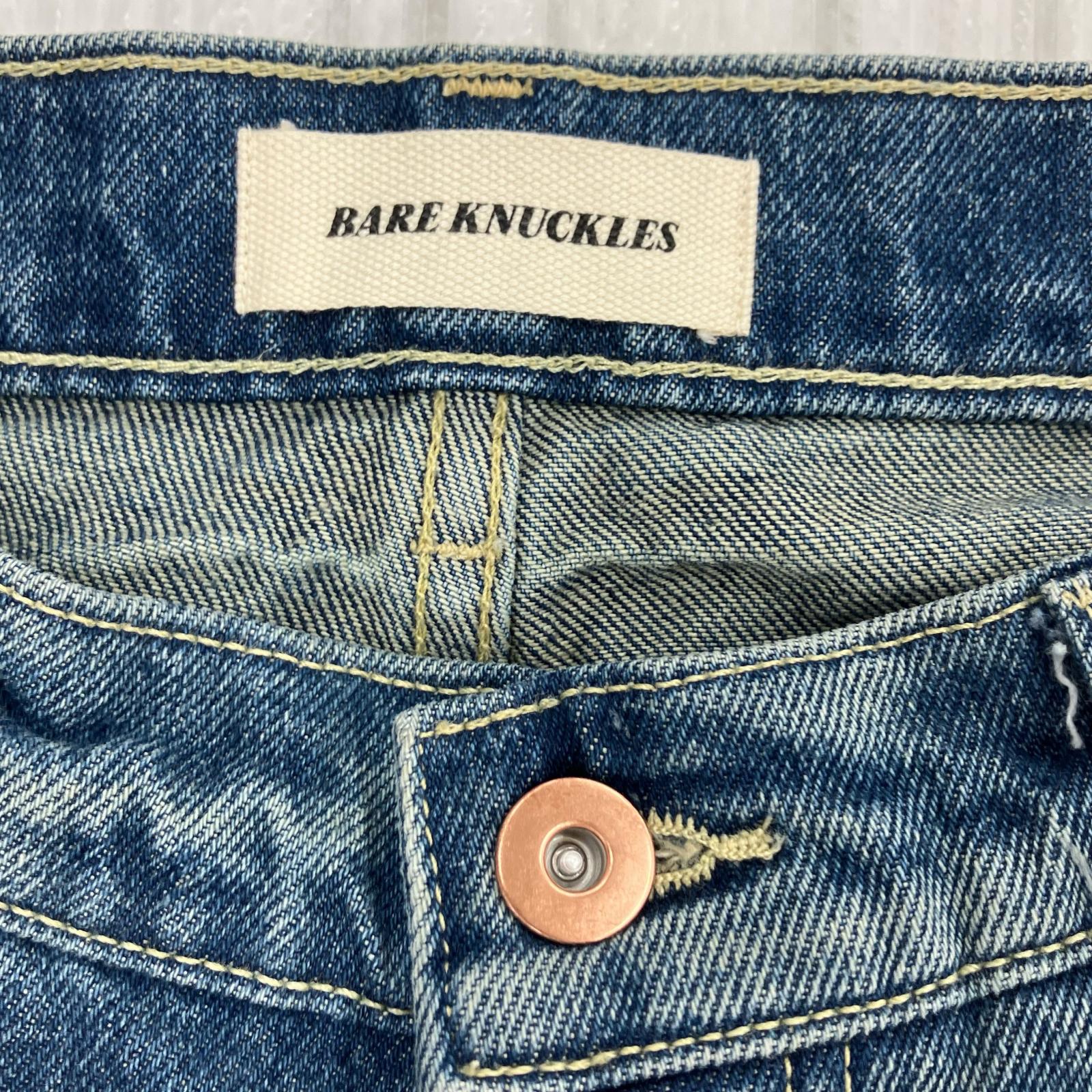 デニムパンツ BARE KNUCKLES Arthur Straight Leg Jeans 30 ブルー