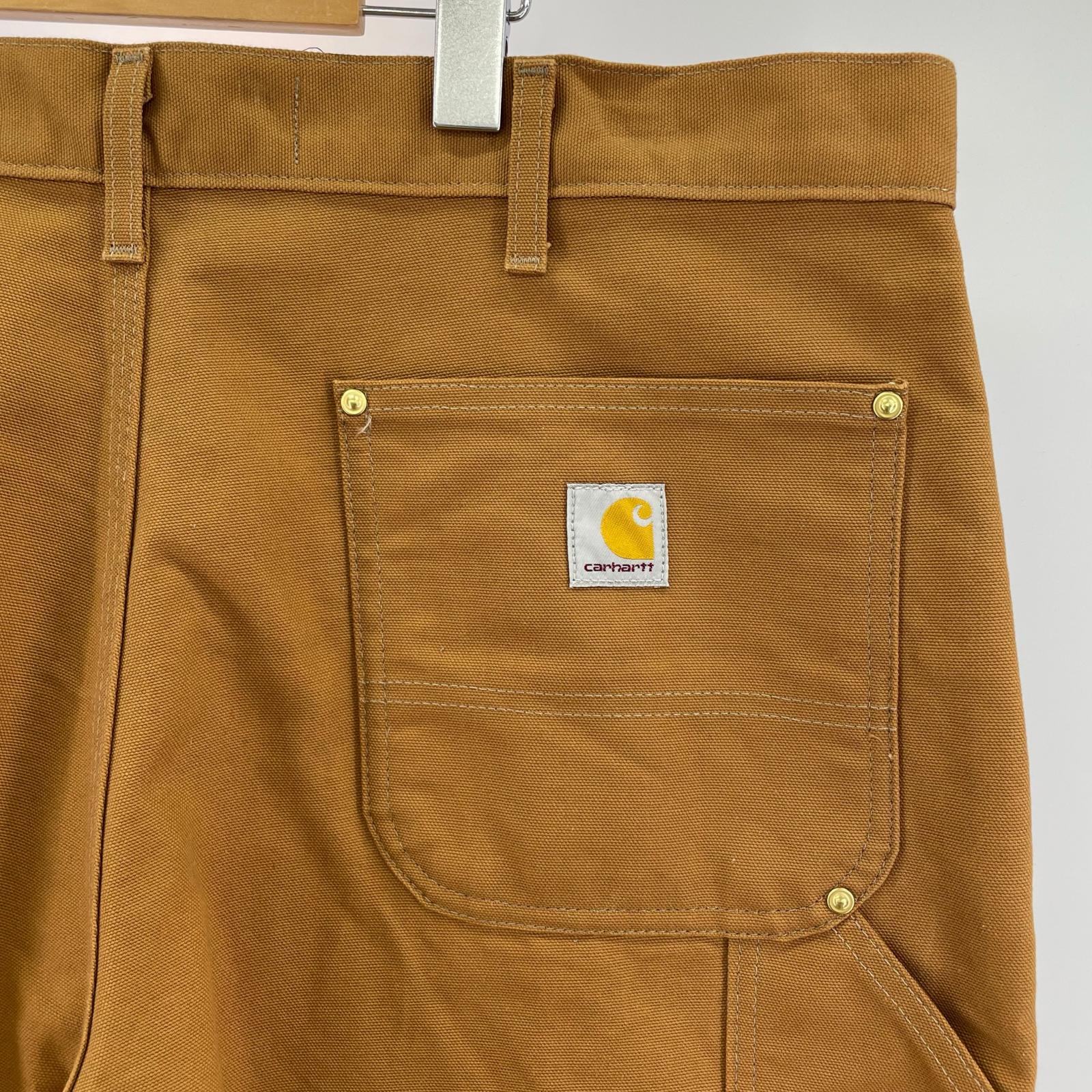 パンツ USA製 ダブルニーダックペインターパンツ W38 キャメル ブラウン