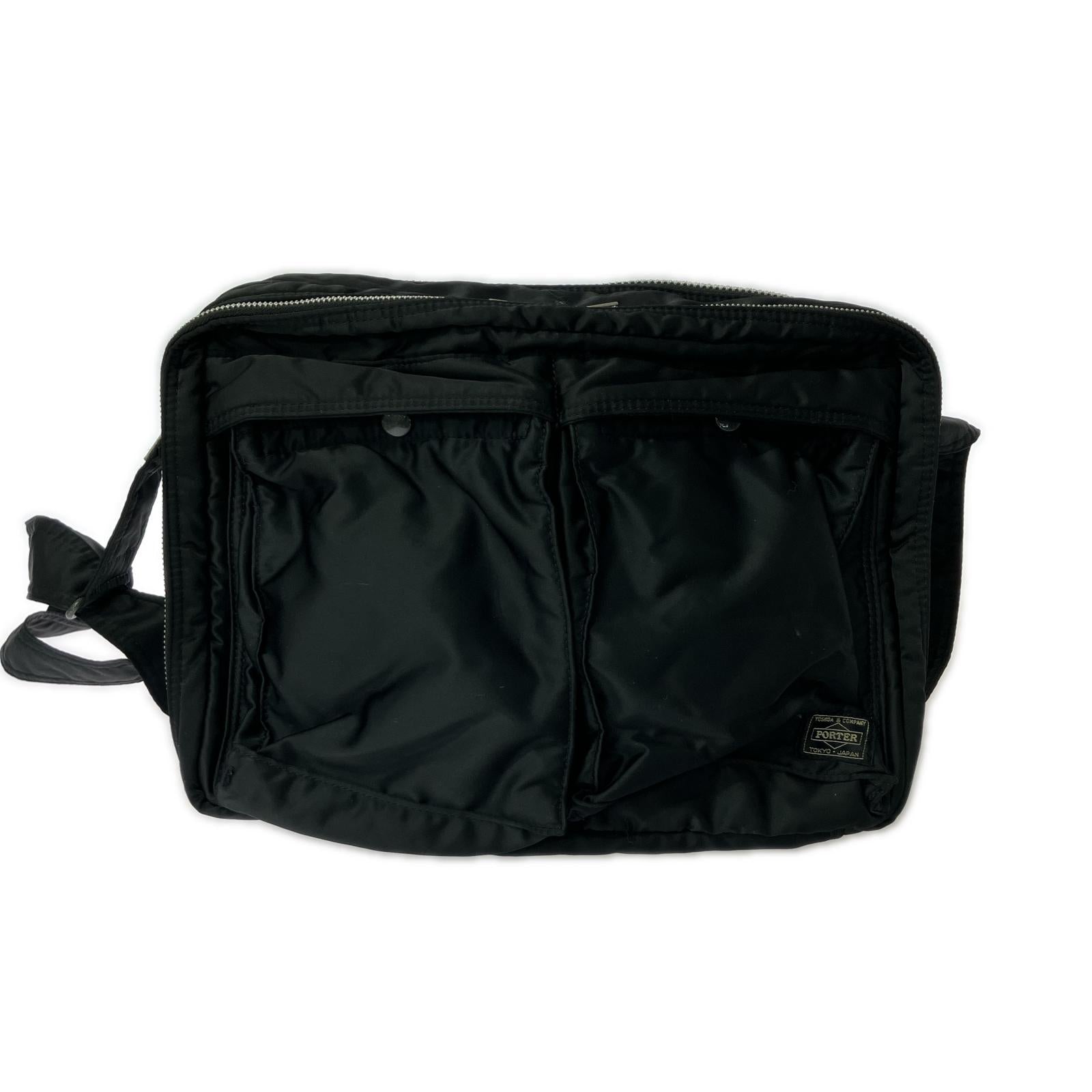 ショルダーバッグ TANKER SHOULDER BAG 2層式 ブラック