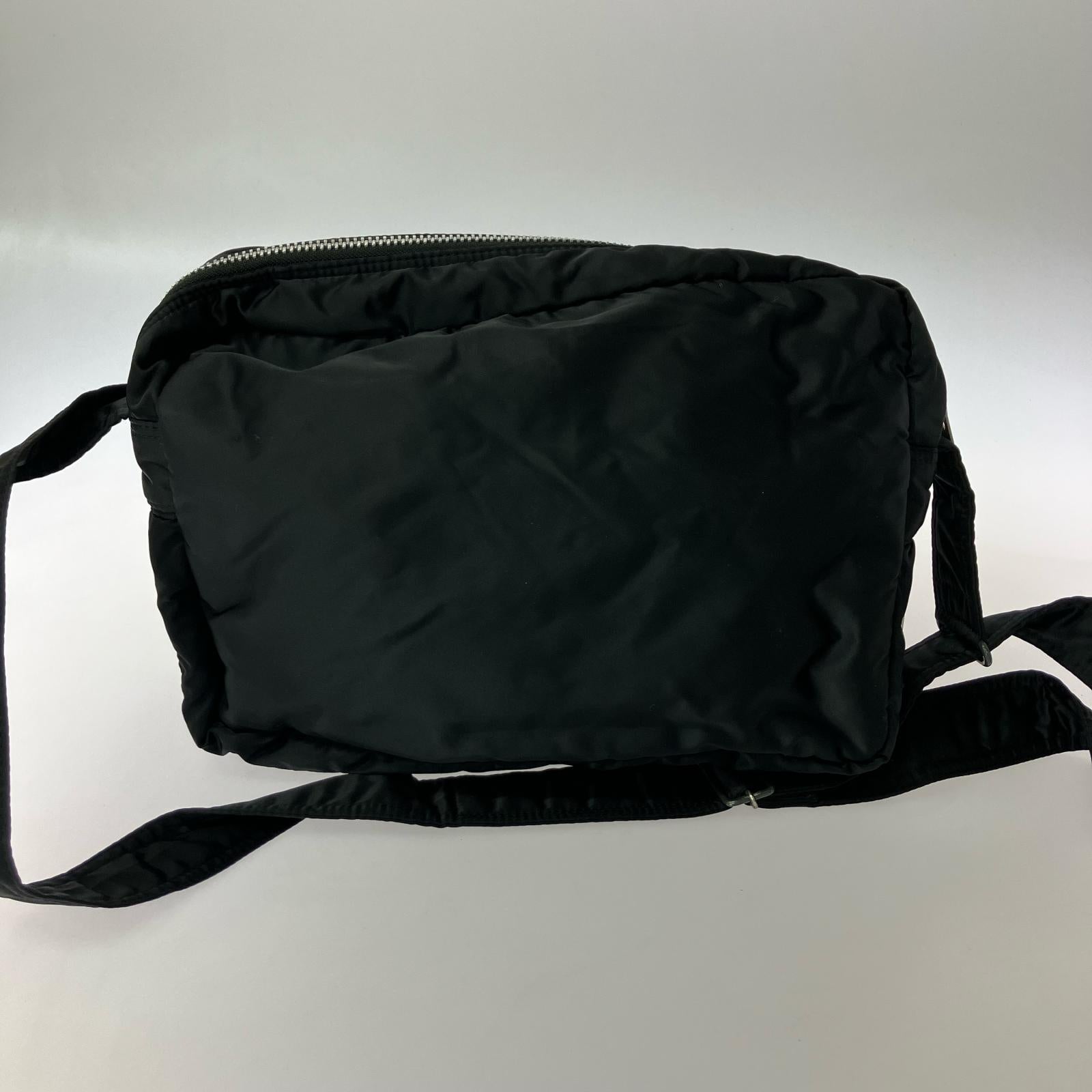 ショルダーバッグ TANKER SHOULDER BAG 2層式 ブラック