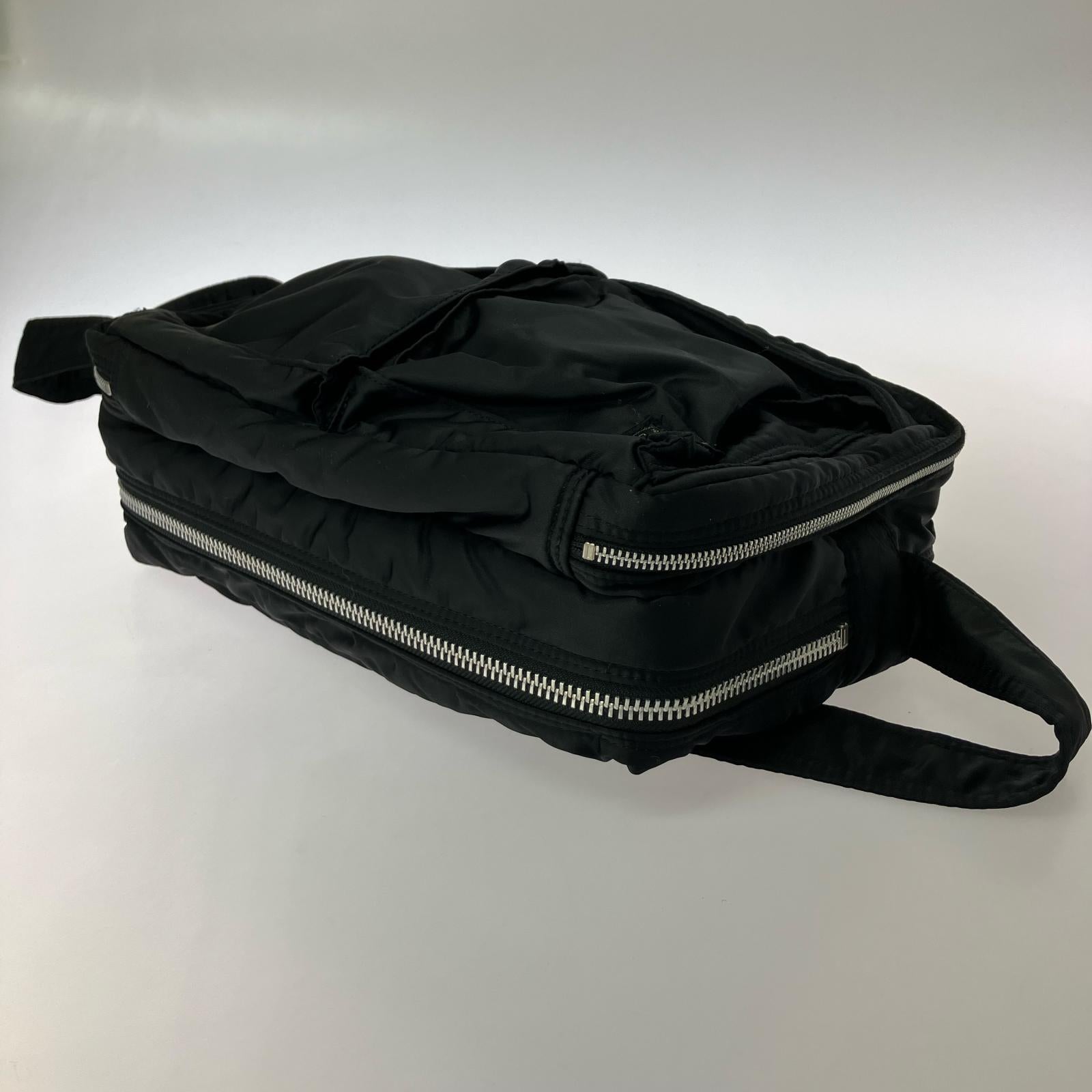 ショルダーバッグ TANKER SHOULDER BAG 2層式 ブラック
