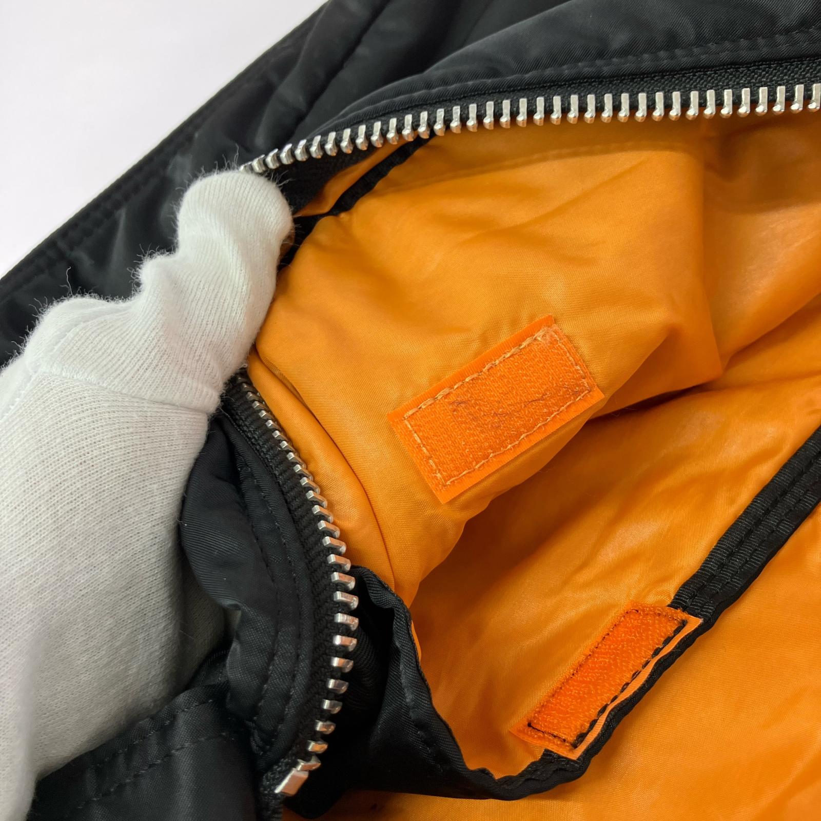 ショルダーバッグ TANKER SHOULDER BAG 2層式 ブラック