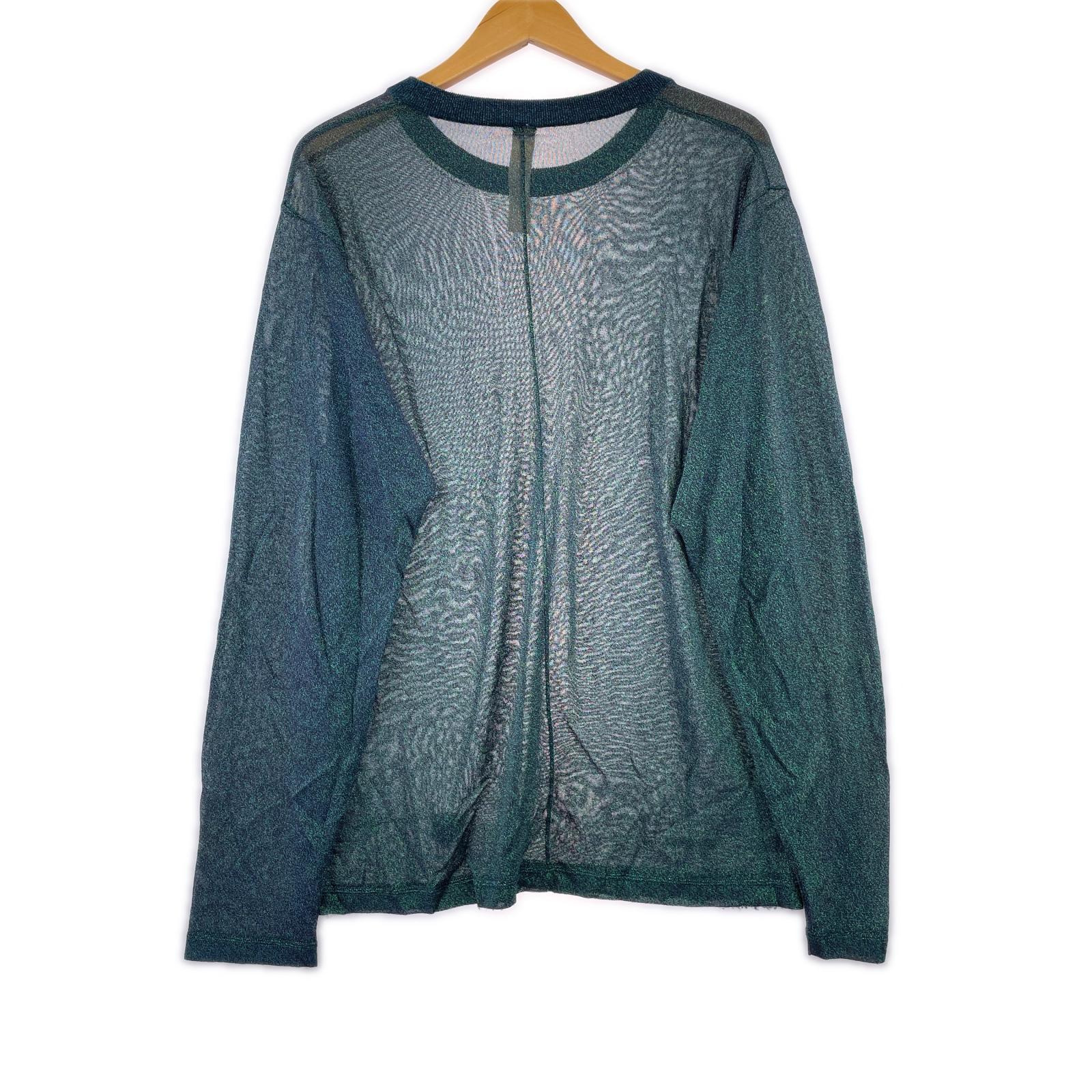 長袖Tシャツ 25SS ラメLSTEE M グリーン