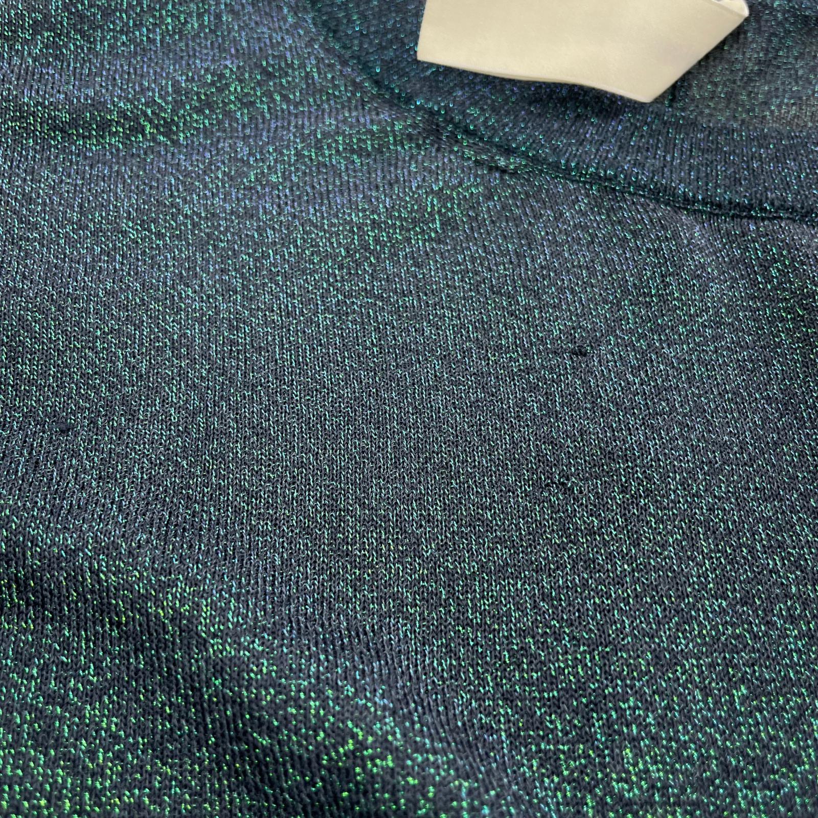 長袖Tシャツ 25SS ラメLSTEE M グリーン