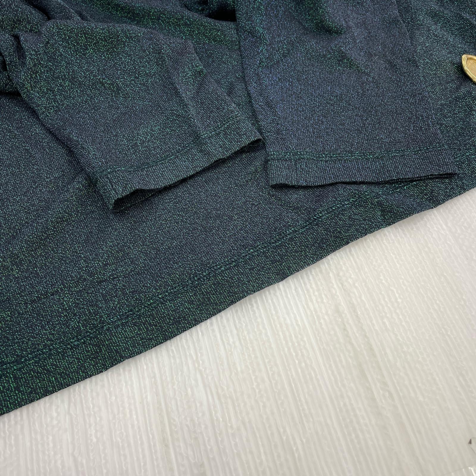 長袖Tシャツ 25SS ラメLSTEE M グリーン