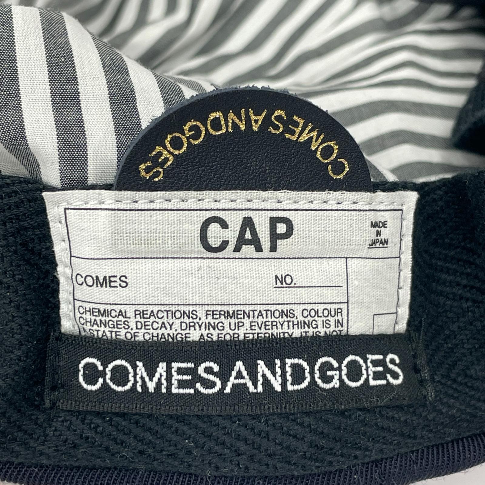 キャップ COMESANDGOES キャップ 紺